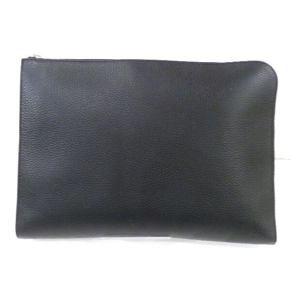 image of Louis Vuitton Taiga Pochette Jour Gm in Black, Women's