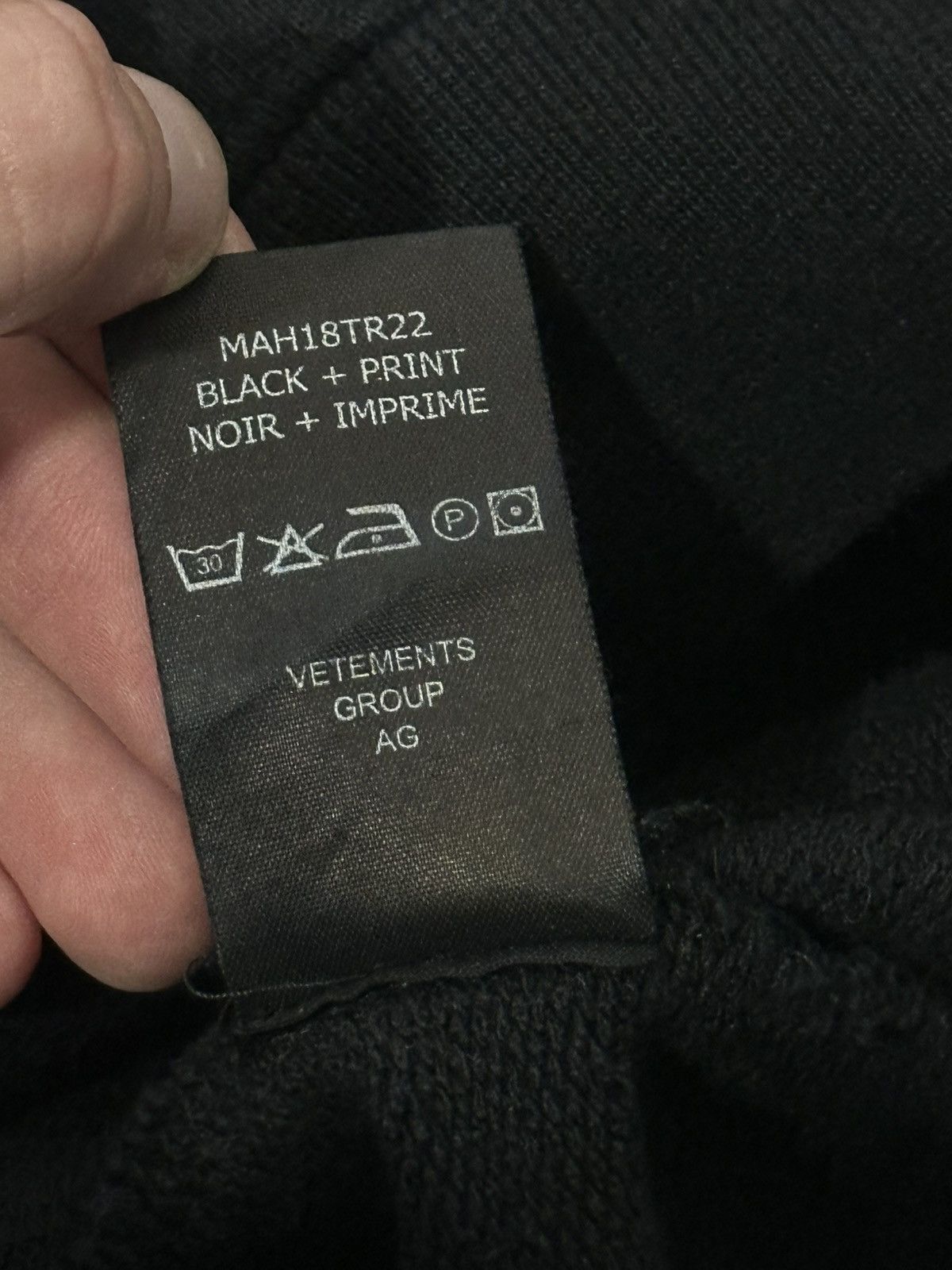 Vetements vetements antwerpen split hoodie Size US XS / EU 42 / 0 - 6 Thumbnail