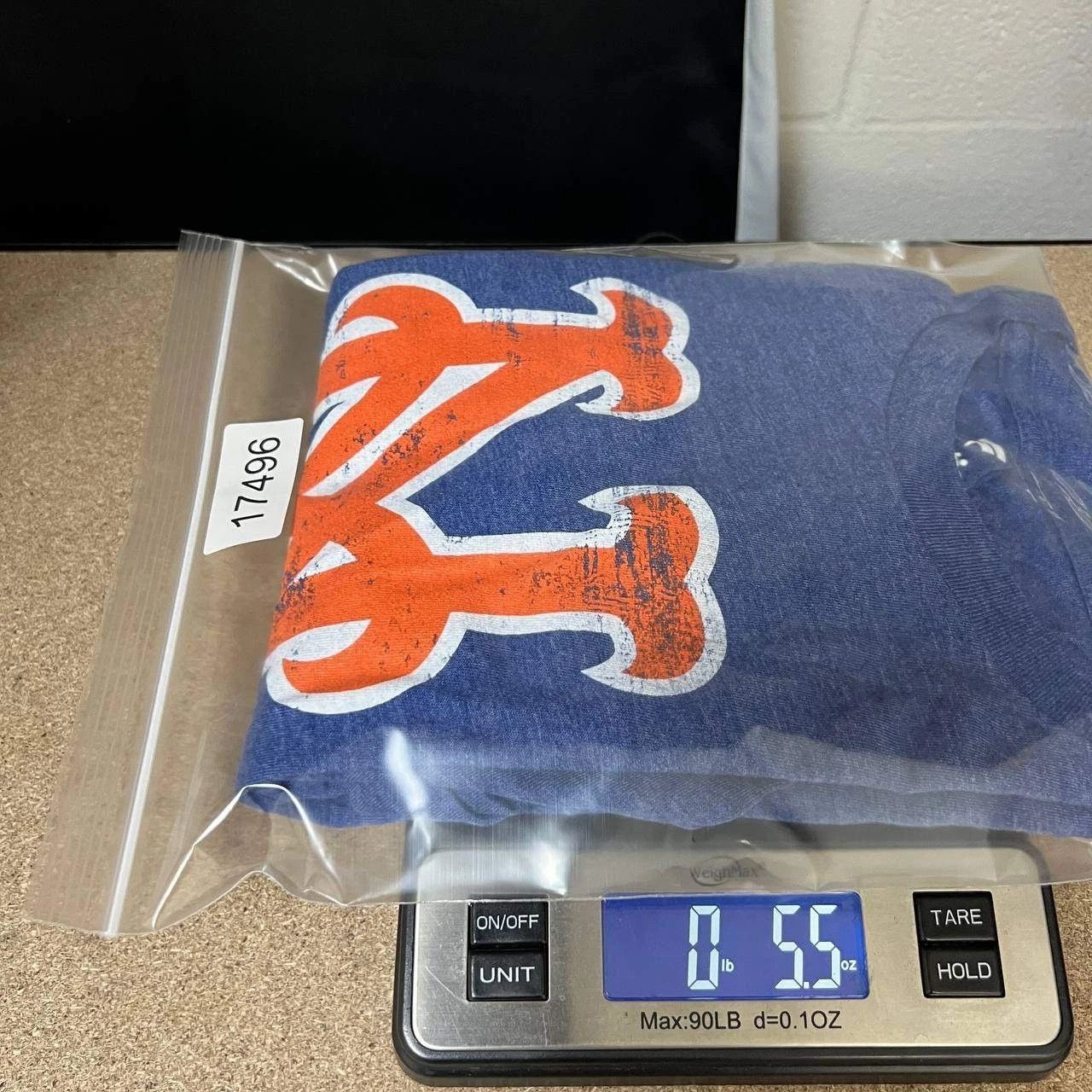 Other New York Mets Shirt Men Blue Short Sleeve Crew Neck New L Size US L / EU 52-54 / 3 - 7 Thumbnail