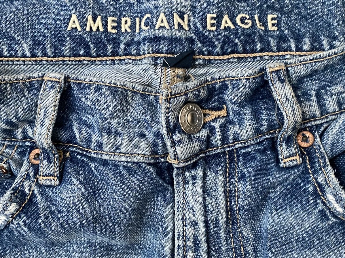 American Eagle Outfitters American eagle super high-rise baggy wide leg jeans Size 30" / US 8 / IT 44 - 4 Thumbnail