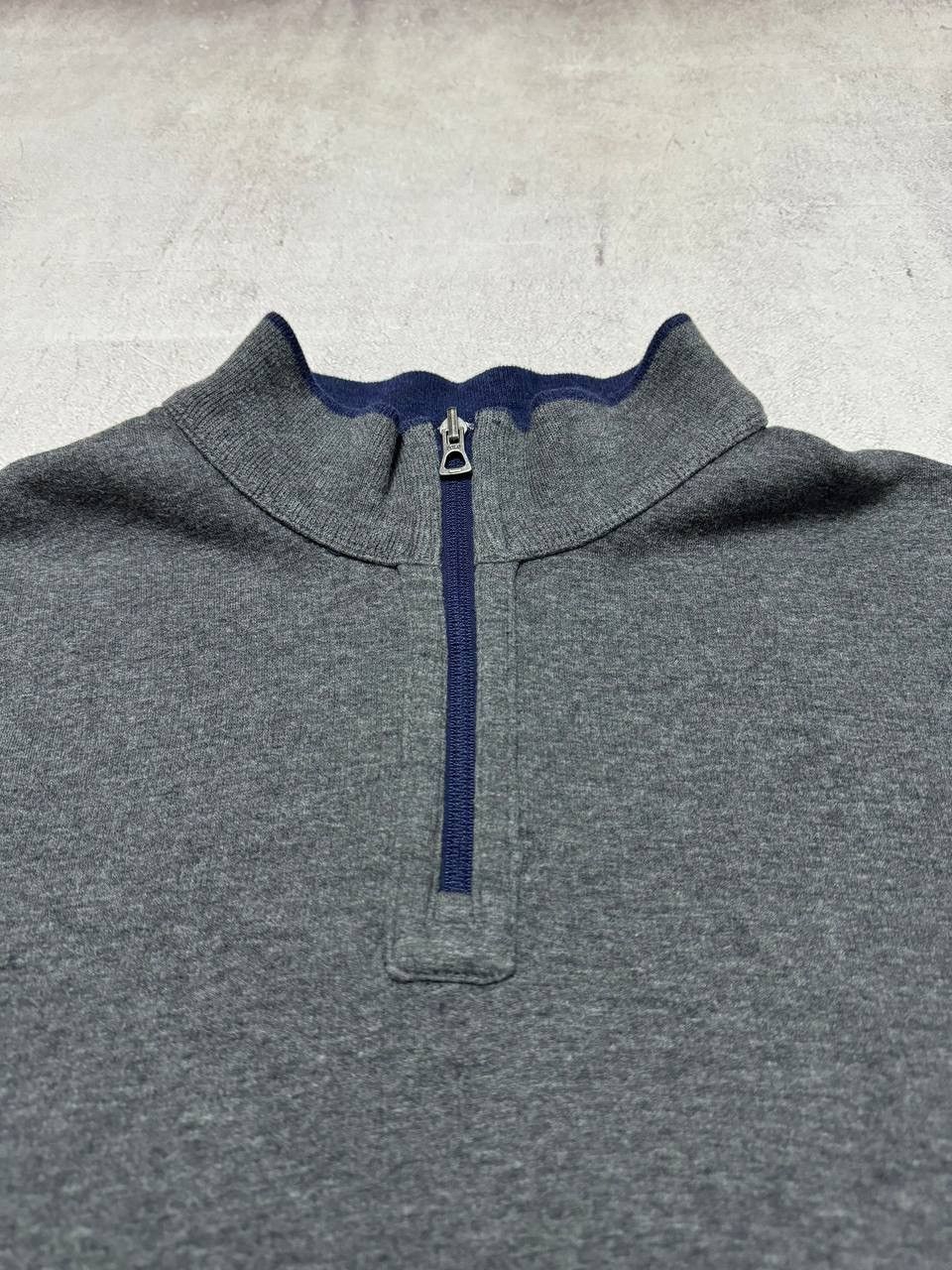 Polo Ralph Lauren × Vintage Vintage Polo Ralph Lauren Sweatshirt Zip 1/4 Double-Sided Size US L / EU 52-54 / 3 - 11 Thumbnail