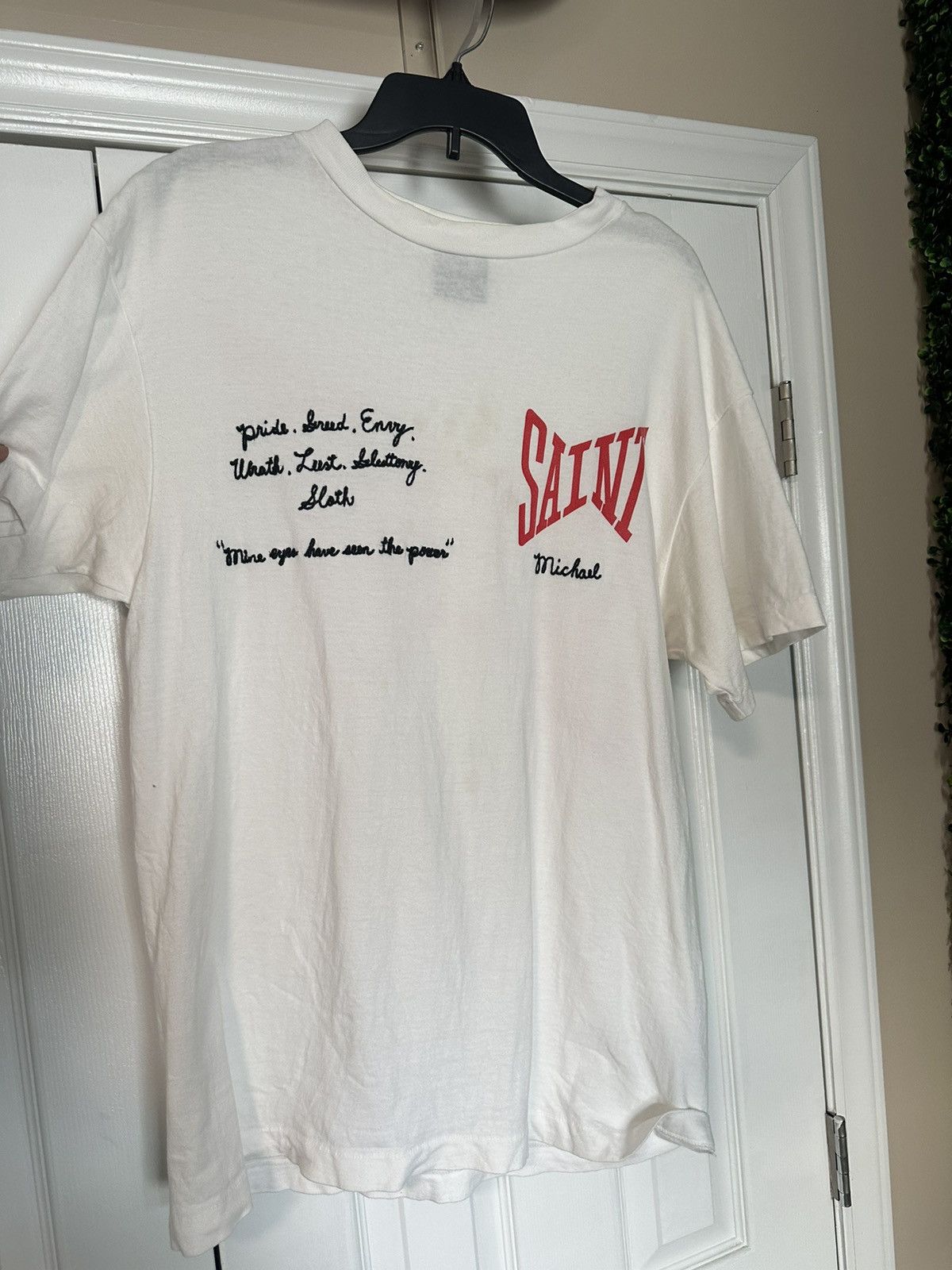 Saint Michael Saint Michael T shirt Size US M / EU 48-50 / 2 - 1 Thumbnail