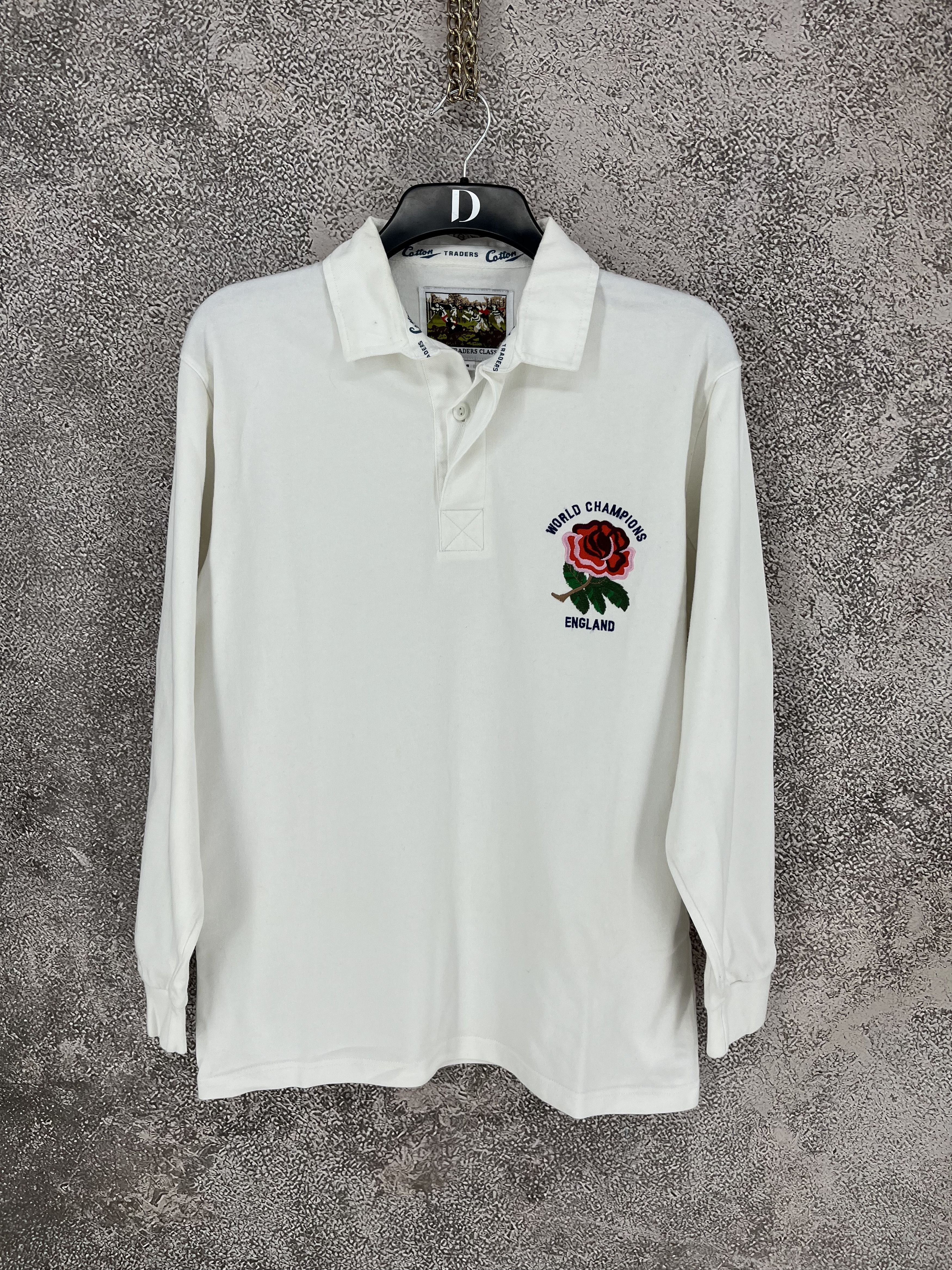 Cotton Traders England Rugby Union 1991 1992 Cotton Traders home jersey Size US M / EU 48-50 / 2 - 1 Thumbnail