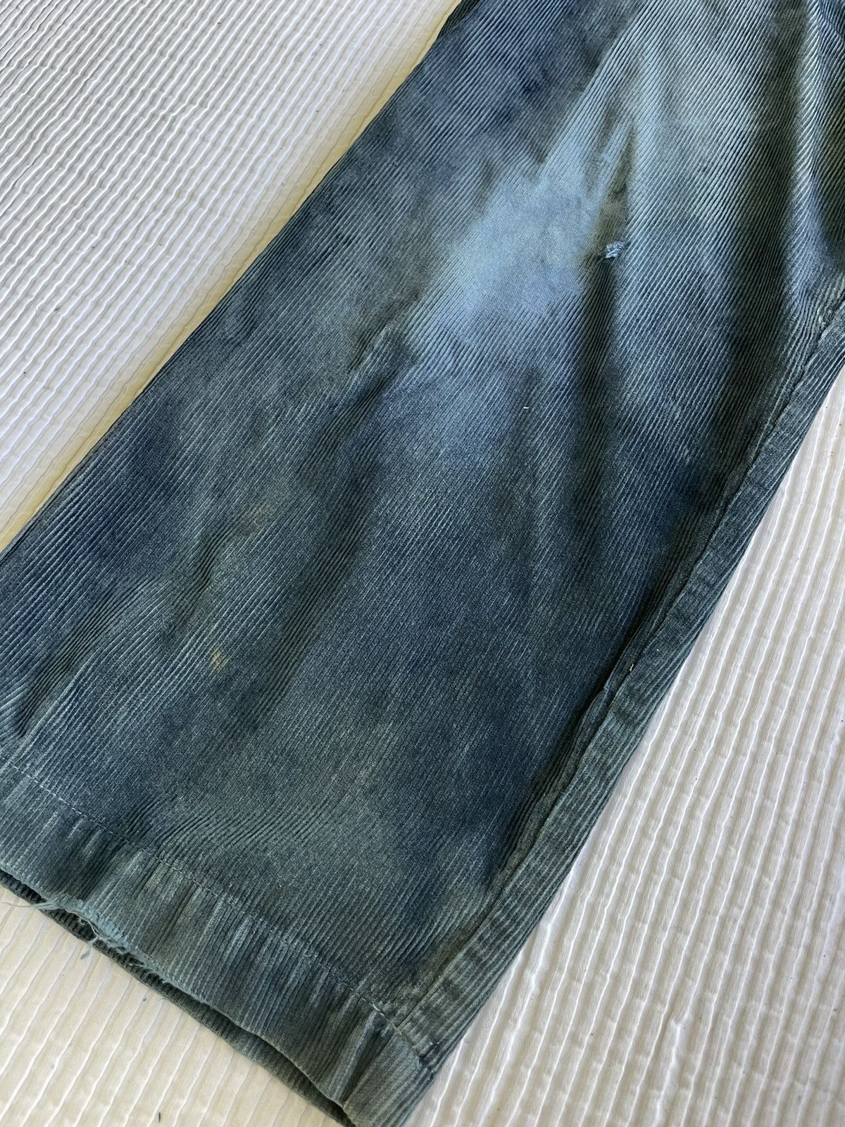 Other Worn Hand Dyed Indigo Cords Size US 33 - 8 Thumbnail