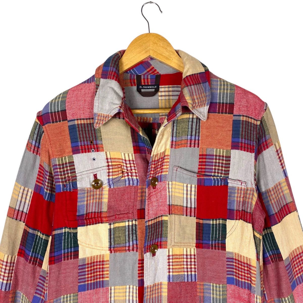 Paul Smith × R.Newbold 💥R.NEWBOLD PAUL SMITH PATCHWORK WORKER SHIRT Size US M / EU 48-50 / 2 - 3 Thumbnail