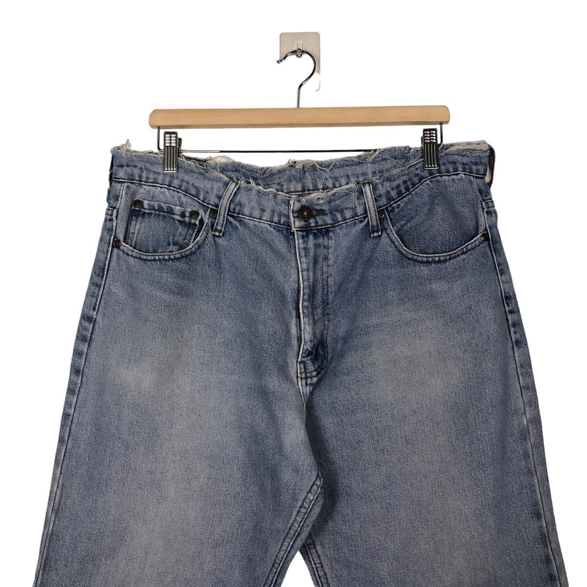 Japanese Brand 🔥VINTAGE DENIM JEANS PADDOCKS JAPAN ISSEY MIYAKE Size US 34 / EU 50 - 3 Thumbnail