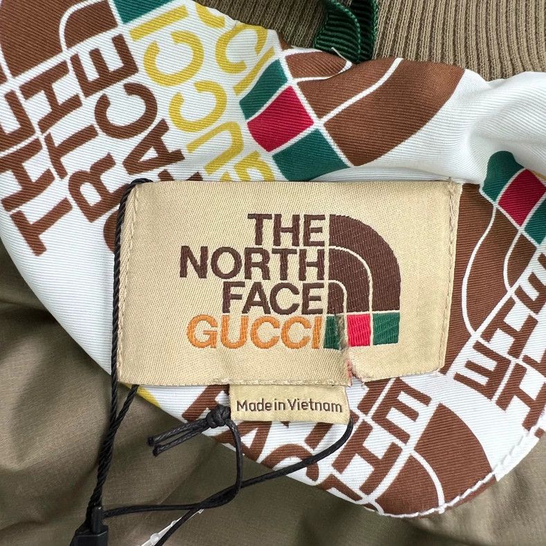 Gucci Gucci TFN North Co-branded Full Print Logo Zipper Jacket 25 Size US S / EU 44-46 / 1 - 3 Thumbnail