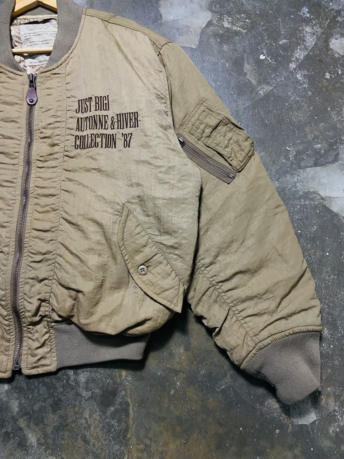 BIGI Just Bigi Bomber Jacket Size US XL / EU 56 / 4 - 5 Thumbnail