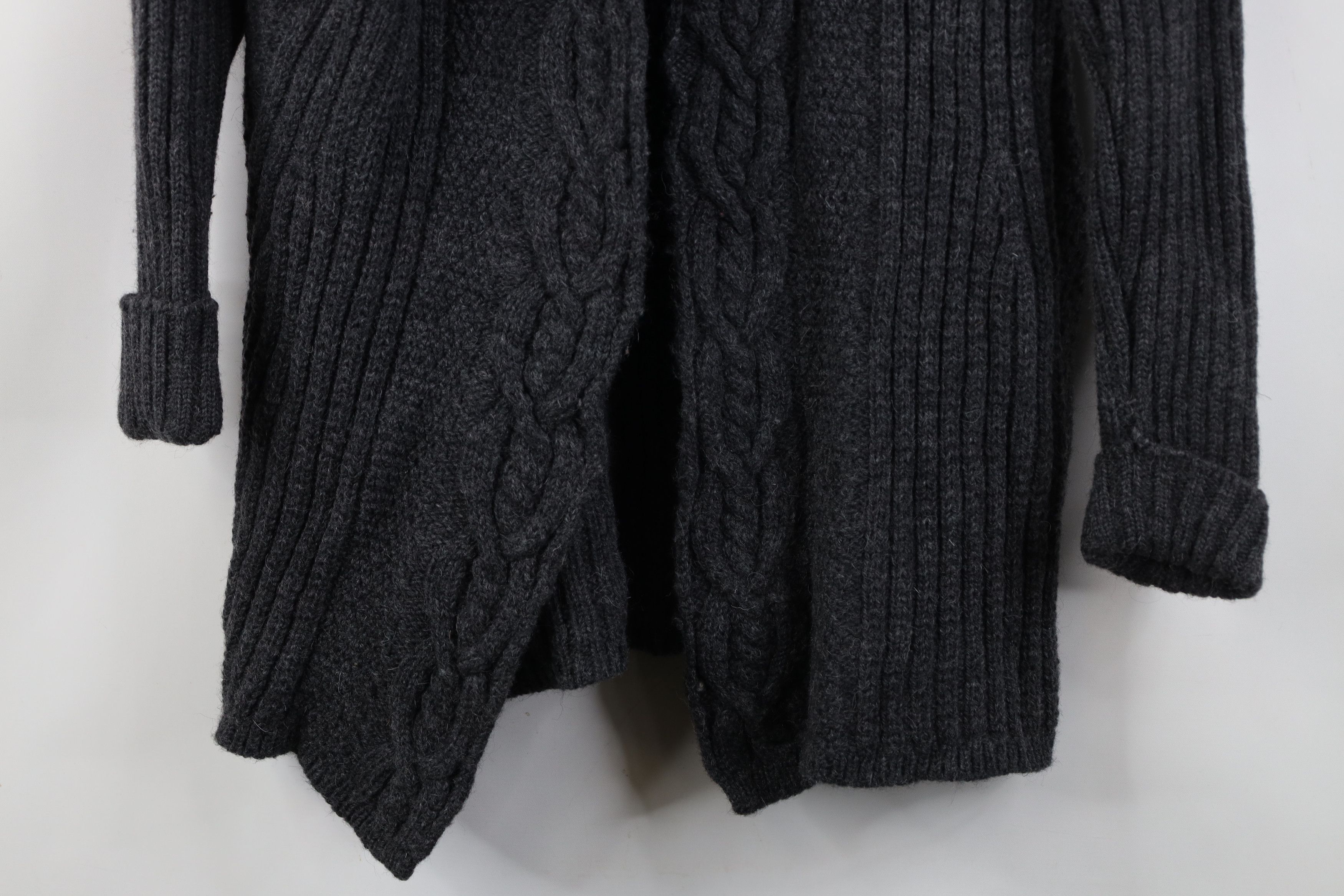 Vintage Vintage 90s Streetwear Fisherman Cable Knit Cardigan Sweater Size M / US 6-8 / IT 42-44 - 3 Thumbnail