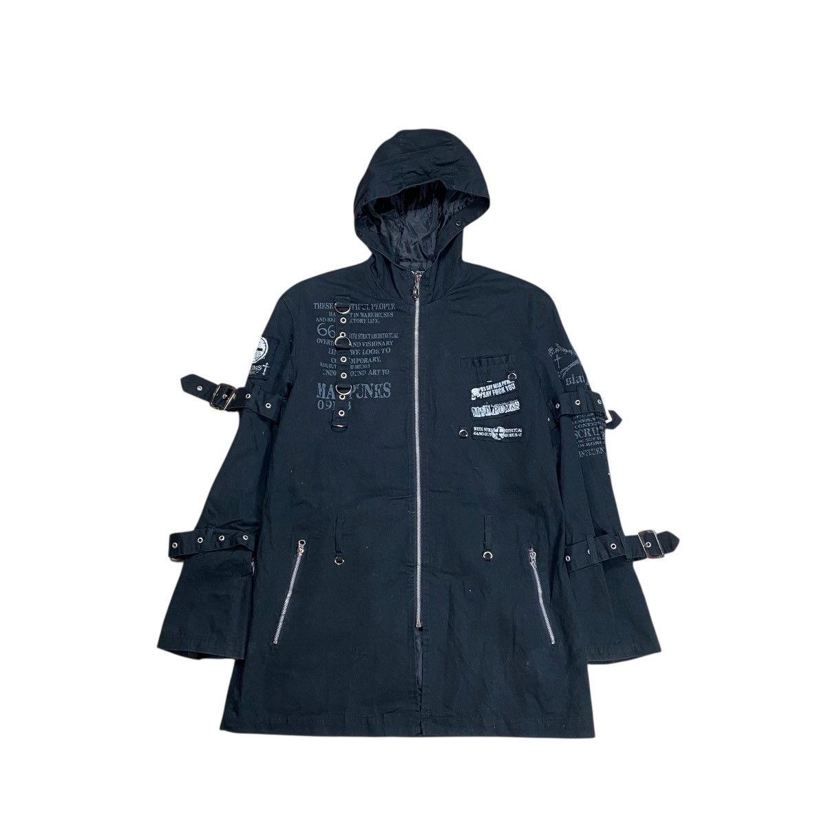 Japanese Brand Mad Punk Seditionaries Bondage Parka Jacket Size US L / EU 52-54 / 3 - 1 Thumbnail