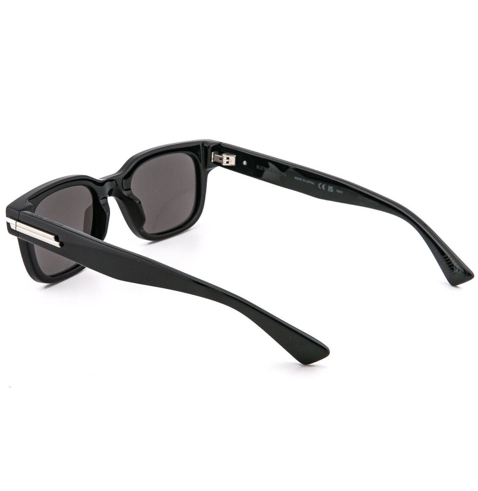 Bottega Veneta BOTTEGA VENETA 1411 BV1411S Black Classic Sunglass 001 Size ONE SIZE - 3 Thumbnail