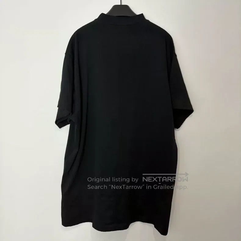 Balenciaga Balenciaga 24fw faded effect logo print crew neck short-sl Size US M / EU 48-50 / 2 - 2 Thumbnail