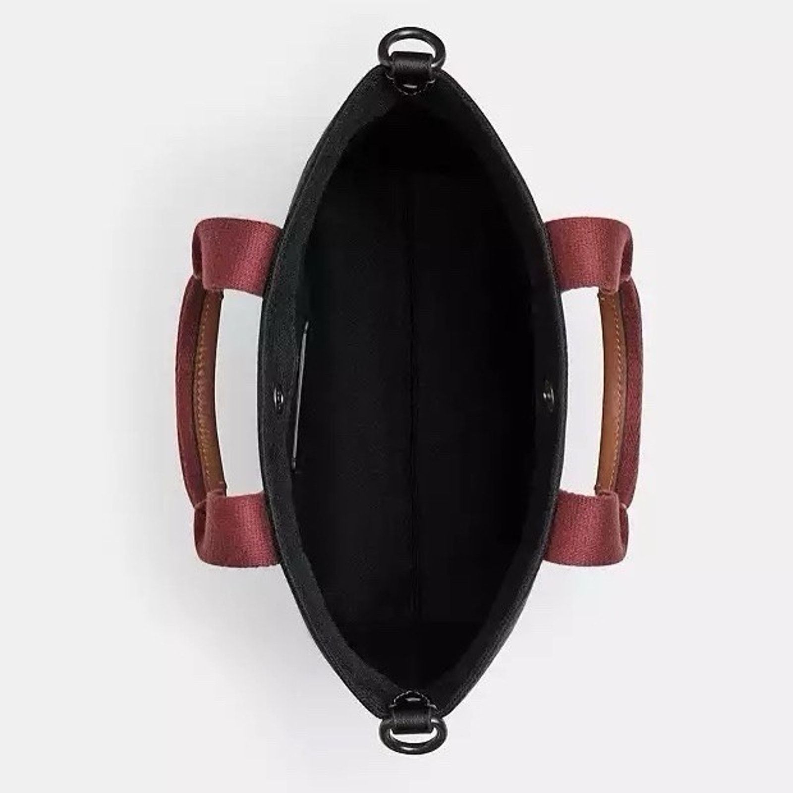 Coach NWT Coach Tote 20 In Colorblock CU299 Black Copper/Black Size ONE SIZE - 12 Thumbnail