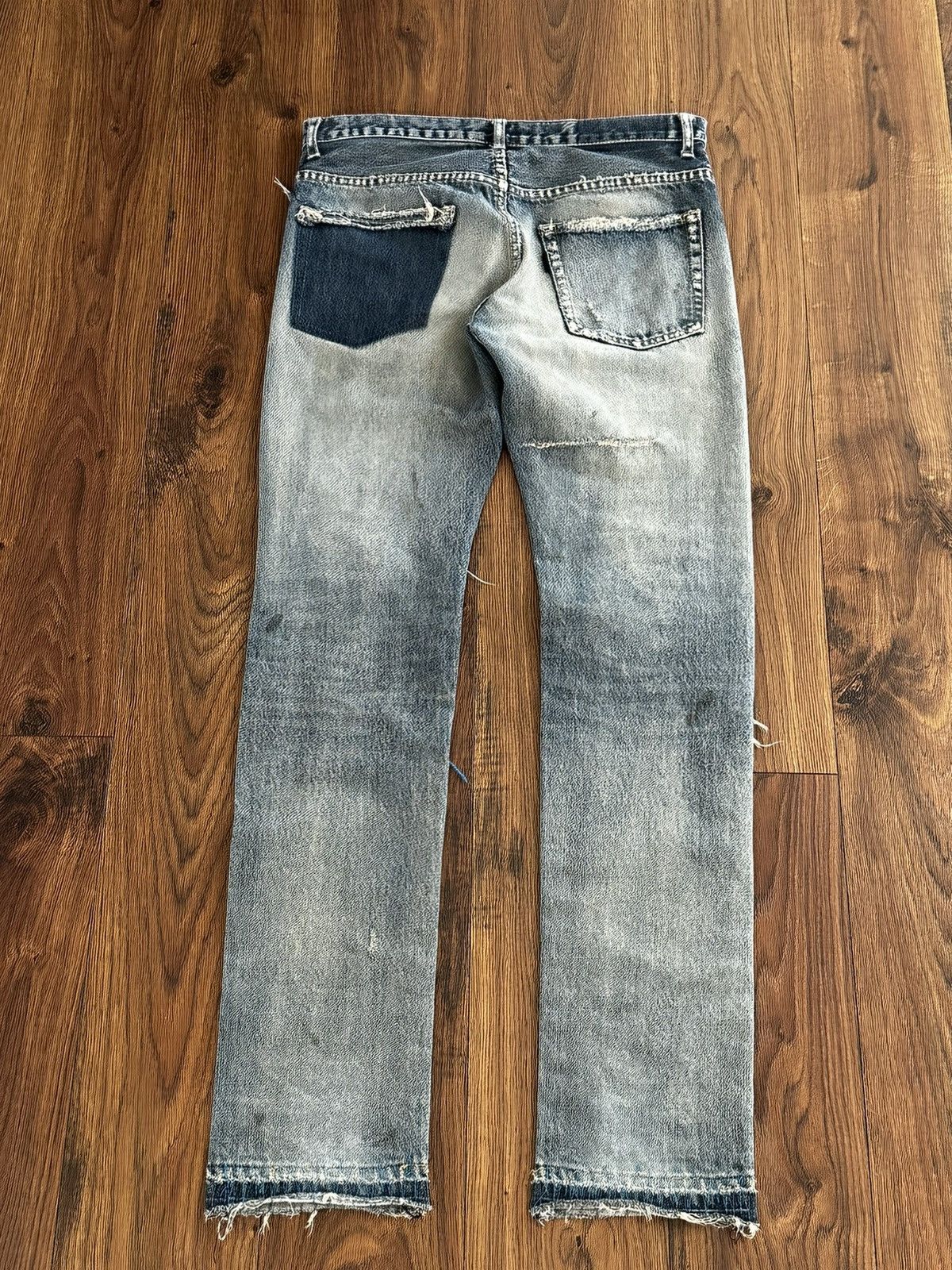 Undercover SS10 Undercover 68 Blue Yarns Size US 30 / EU 46 - 2 Thumbnail