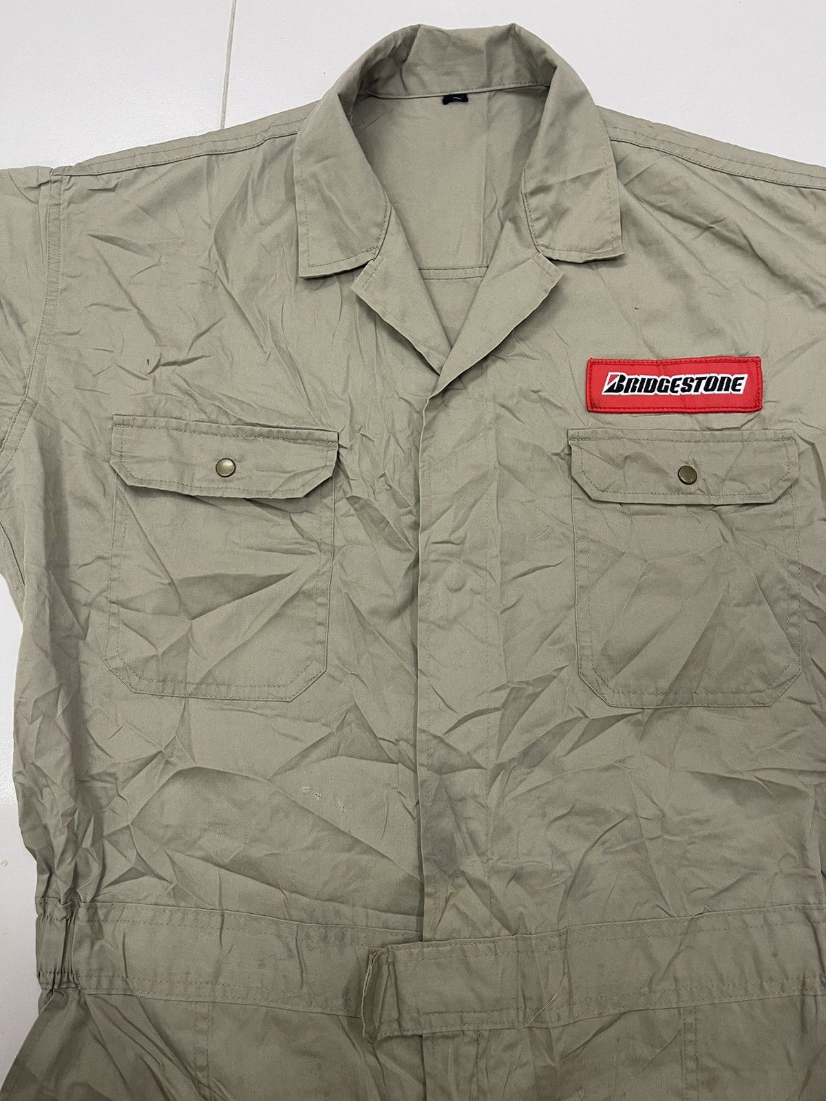 Sports Specialties Rare Vintage BRIDGESTONE Motorsport Racing Coveralls Size US L / EU 52-54 / 3 - 6 Thumbnail