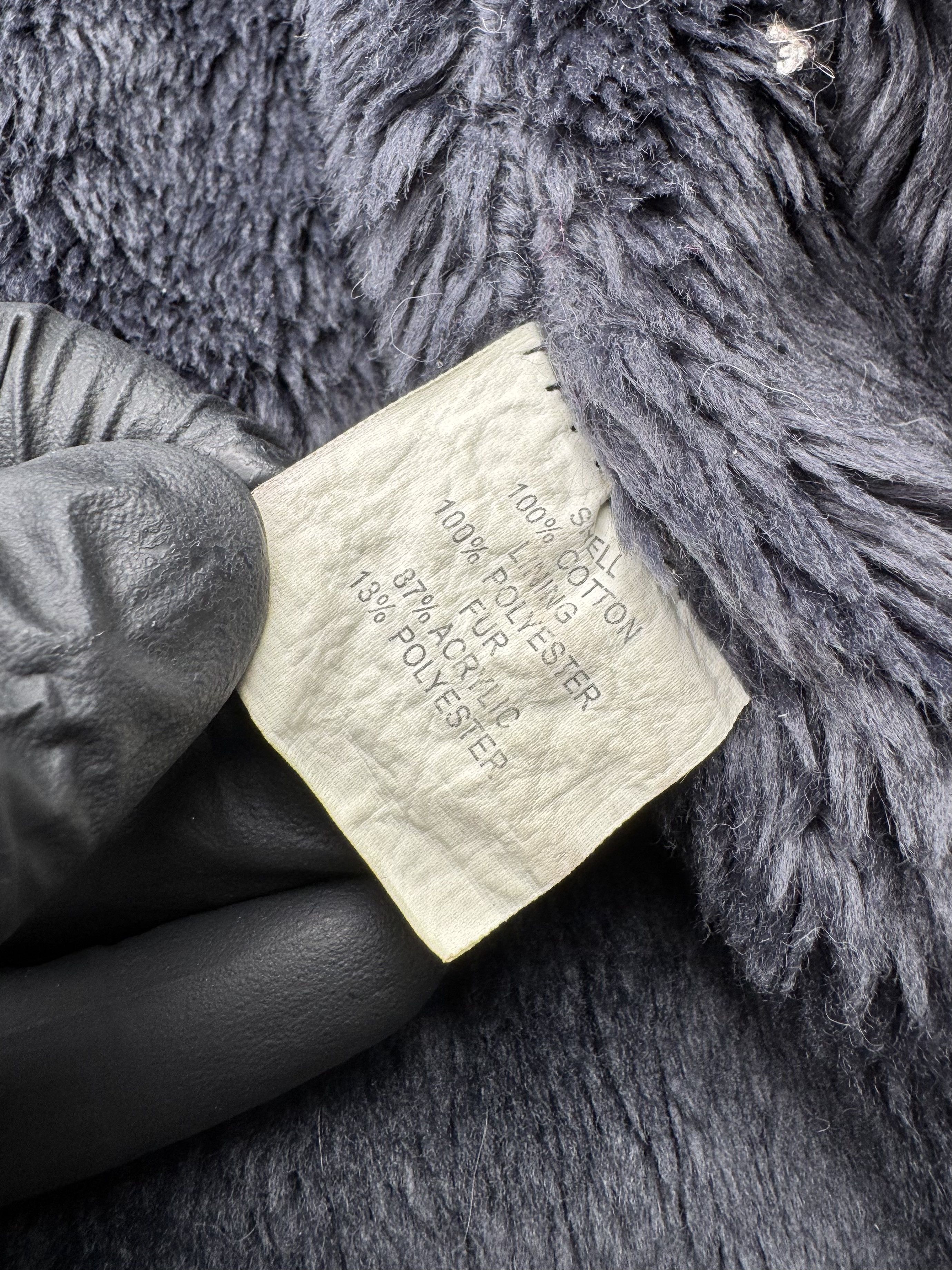 Hysteric Glamour Y2K Faded Cropped Jacket With Faux Fur Details (ET1)(D15) Size L / US 10 / IT 46 - 5 Thumbnail