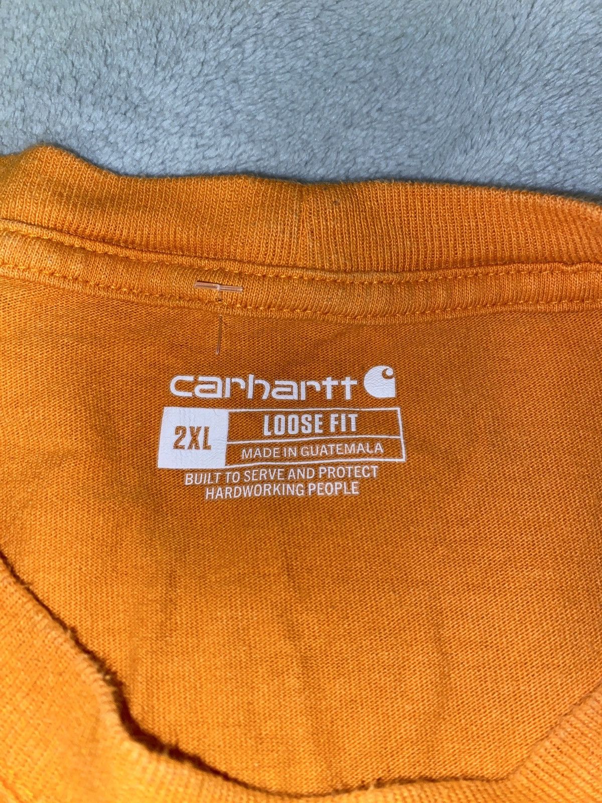 Carhartt Vintage Carhartt Logo T-Shirt XXL Size US XXL / EU 58 / 5 - 4 Thumbnail