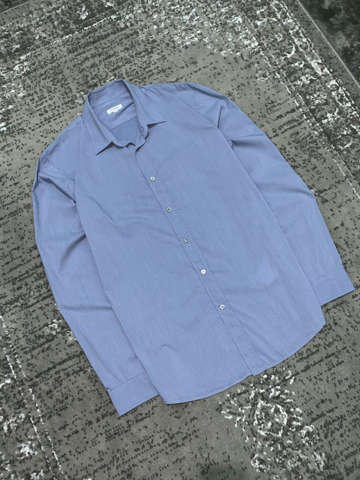 Jil Sander Jil Sander Made In Italy Textured Shirt Size US L / EU 52-54 / 3 - 1 Thumbnail