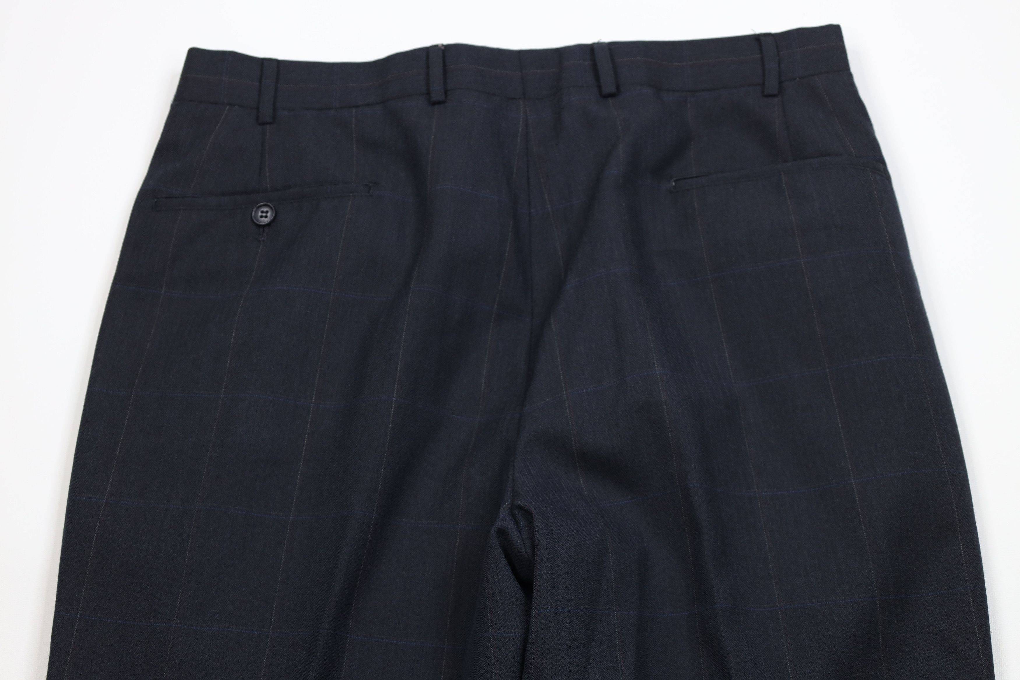 Vintage Vintage 70s Streetwear Herringbone Wide Leg Chino Pants Size US 34 / EU 50 - 11 Thumbnail