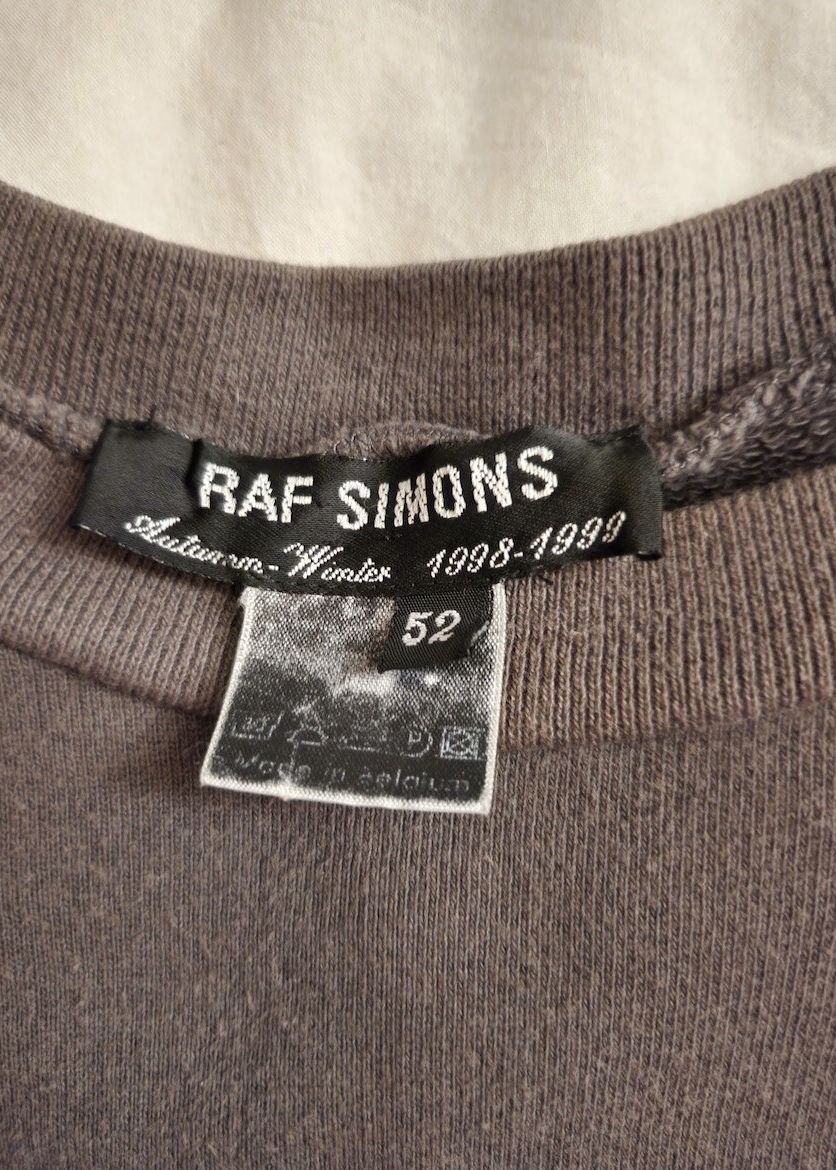 Raf Simons Raf Simons aw98 radioactivity hmd sweatshirt Raf Simons Raf Simons aw98 radioactivity hmd sweatshirt