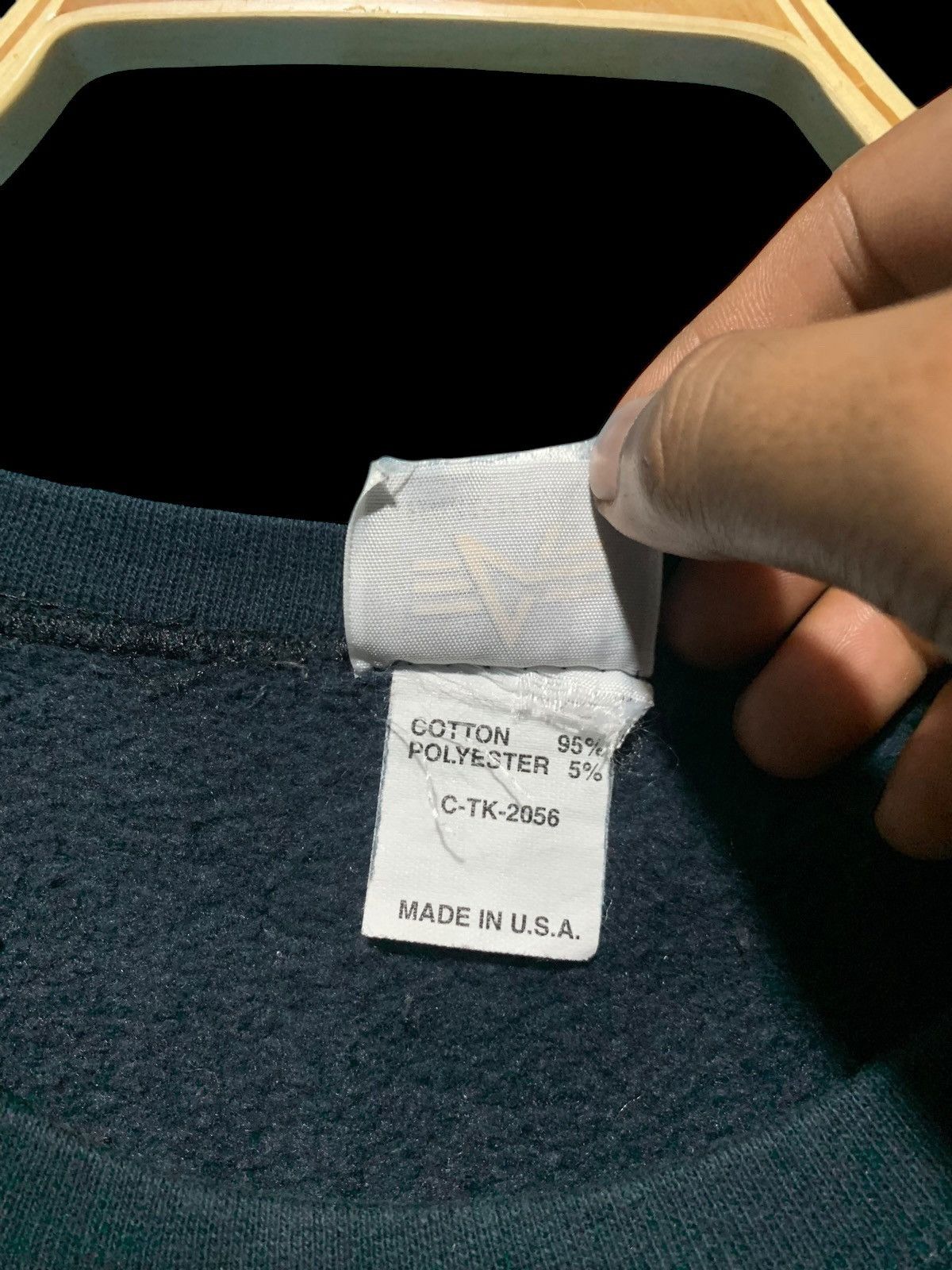 Alpha Industries × Vintage 🔥Vintage Alpha Industries sweatshirt Size US L / EU 52-54 / 3 - 6 Thumbnail