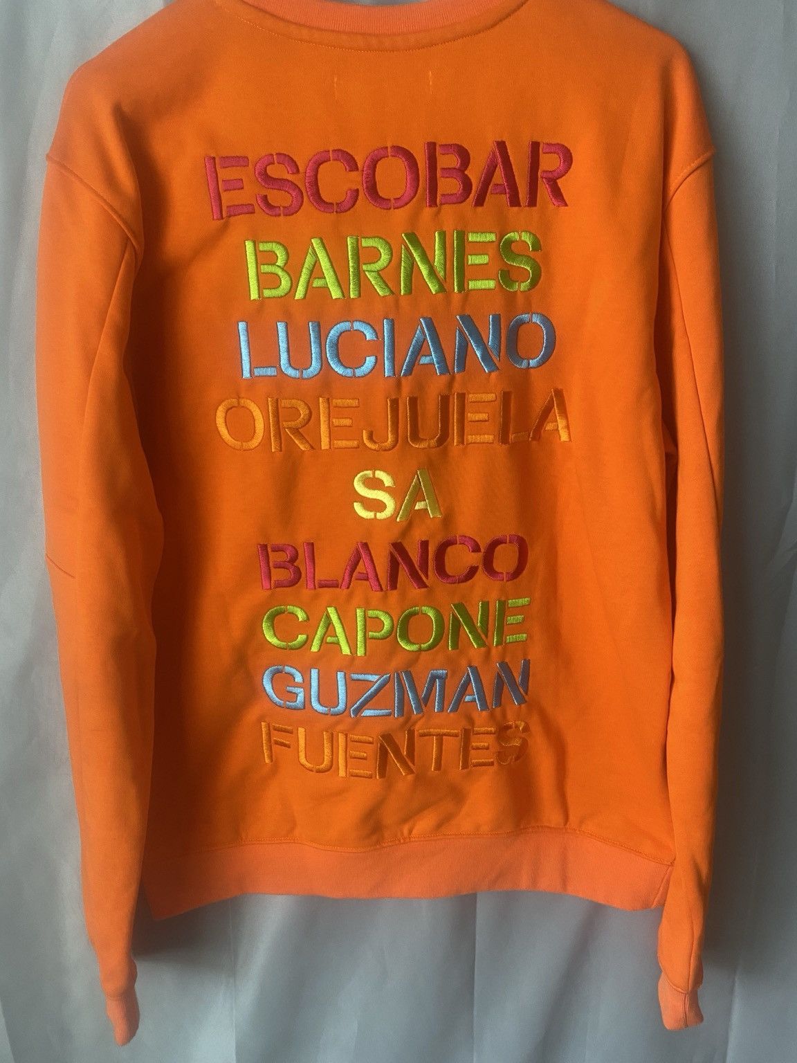 Other Kingpin Orange Graphic Sweatshirt Size M (Boosie VladTV) Size US M / EU 48-50 / 2 - 2 Thumbnail