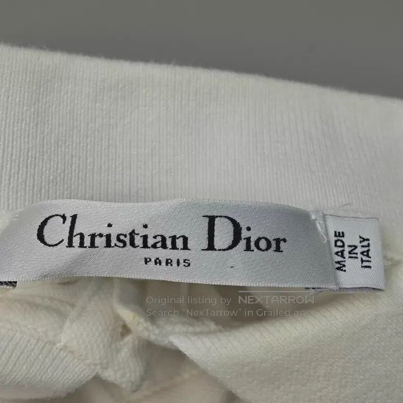 Dior Dior White classic logo short sleeves Size S / US 4 / IT 40 - 5 Thumbnail