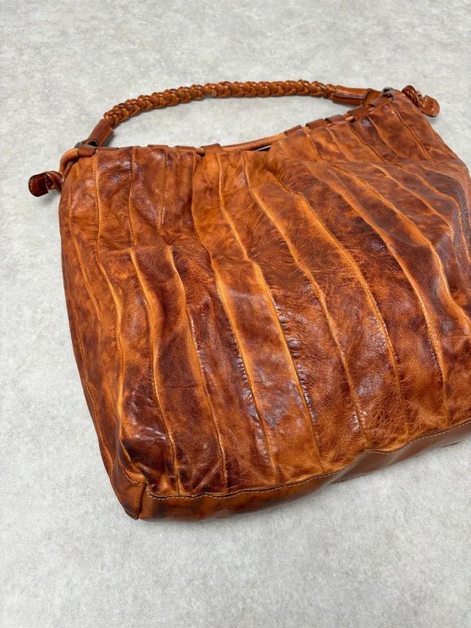Giorgio Brato Giorgio Brato Brown Eroded Leather Bag Size ONE SIZE - 4 Thumbnail