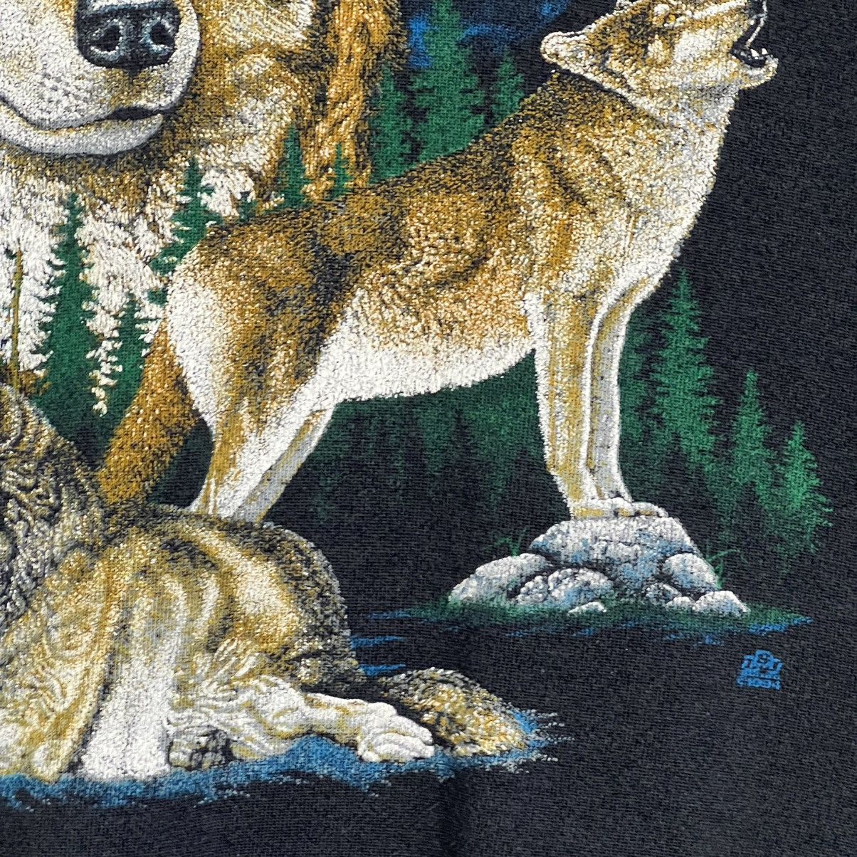 Vintage 90s Vintage Animal Art Sweatshirt Size US XL / EU 56 / 4 - 8 Thumbnail