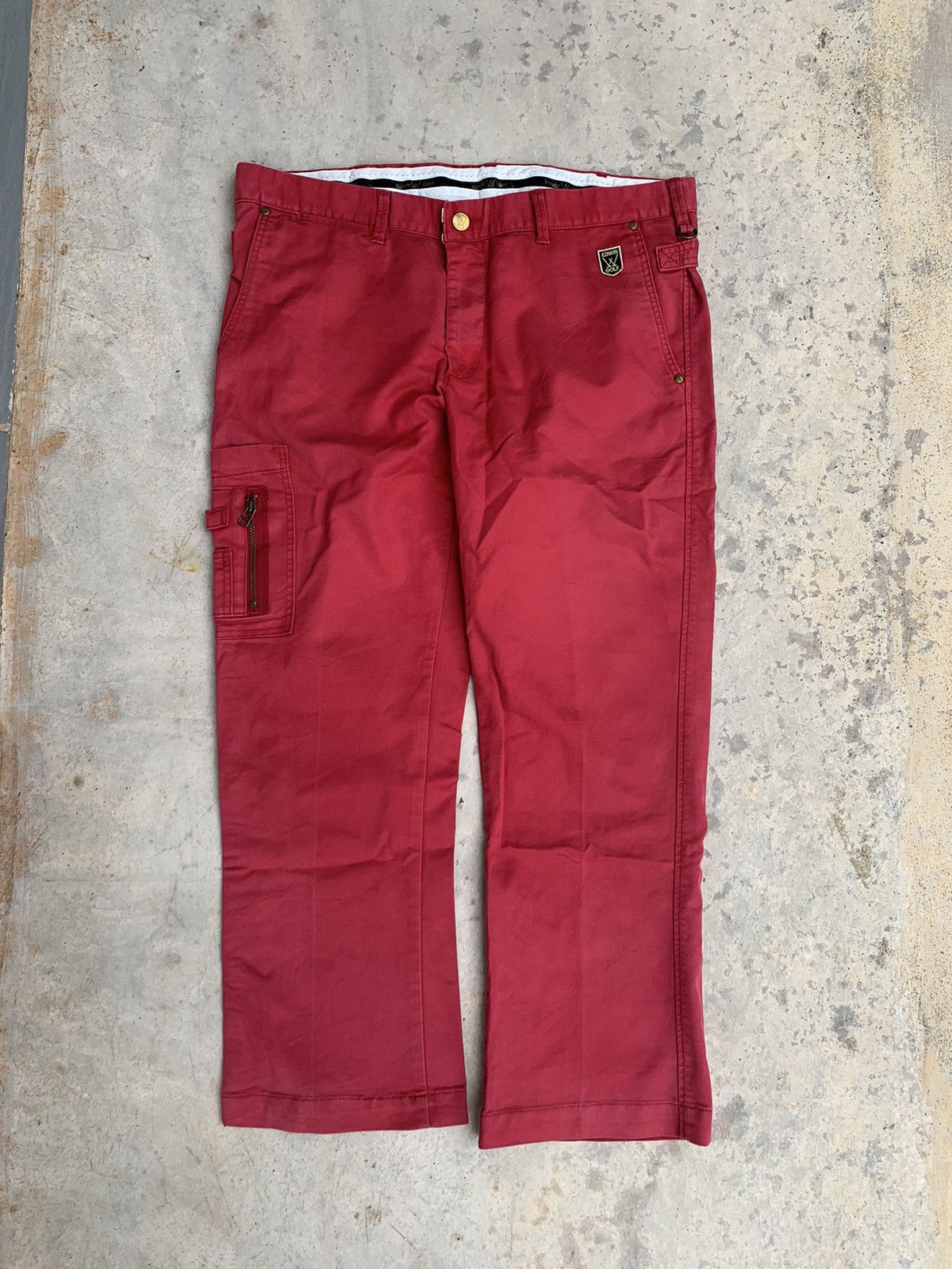 Edwin × Japanese Brand JapaneseBrand Edwin Cargo Worker Baggy Pant hell botto Size US 34 / EU 50 - 2 Thumbnail