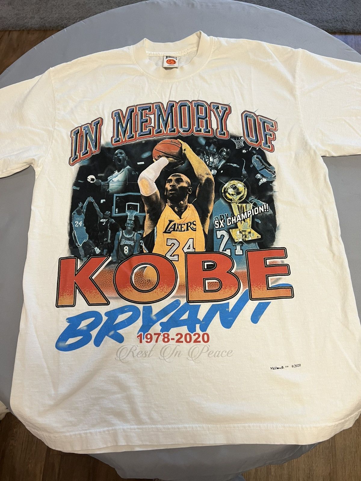 Other McDowells In Memory of Kobe Tee Size US S / EU 44-46 / 1 - 2 Thumbnail