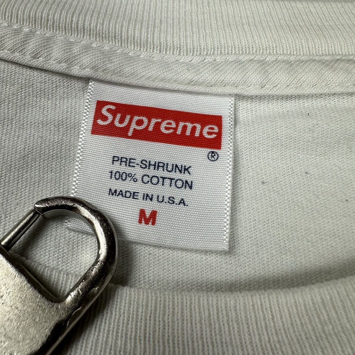 Supreme Supreme Cross Box Logo Tee Size US M / EU 48-50 / 2 - 5 Thumbnail