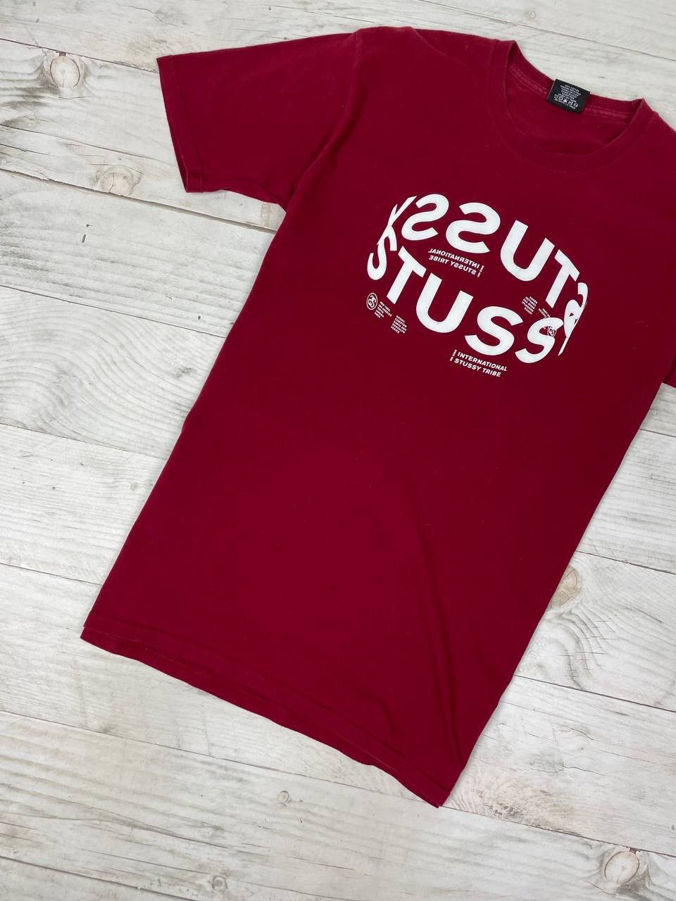 Vintage Stussy Big Logo T-Shirt Skateboard Y2K