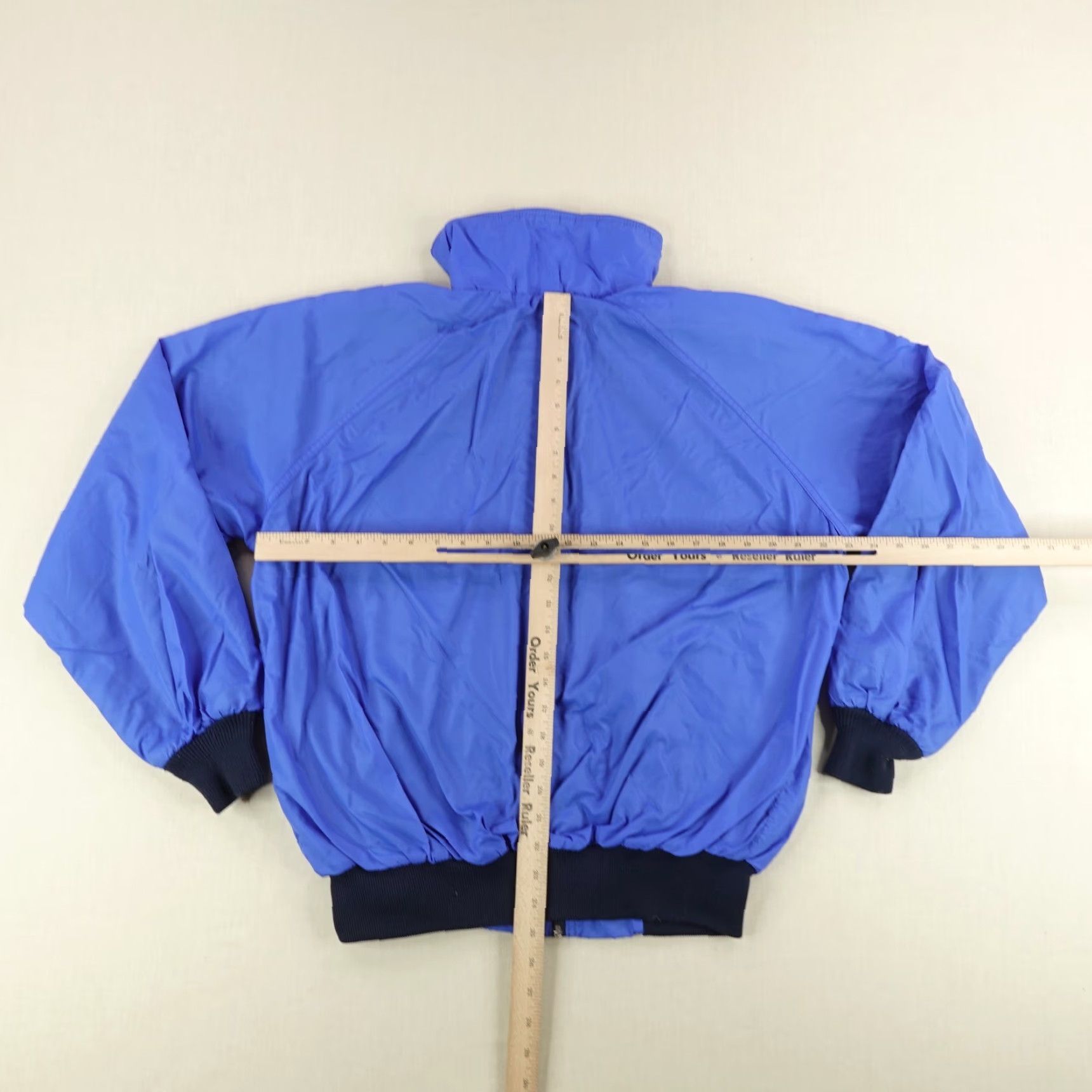 Vintage VINTAGE REI Windbreaker Jacket Mens Large Blue Fleece Lined Outdoor 90s Size US L / EU 52-54 / 3 - 5 Thumbnail