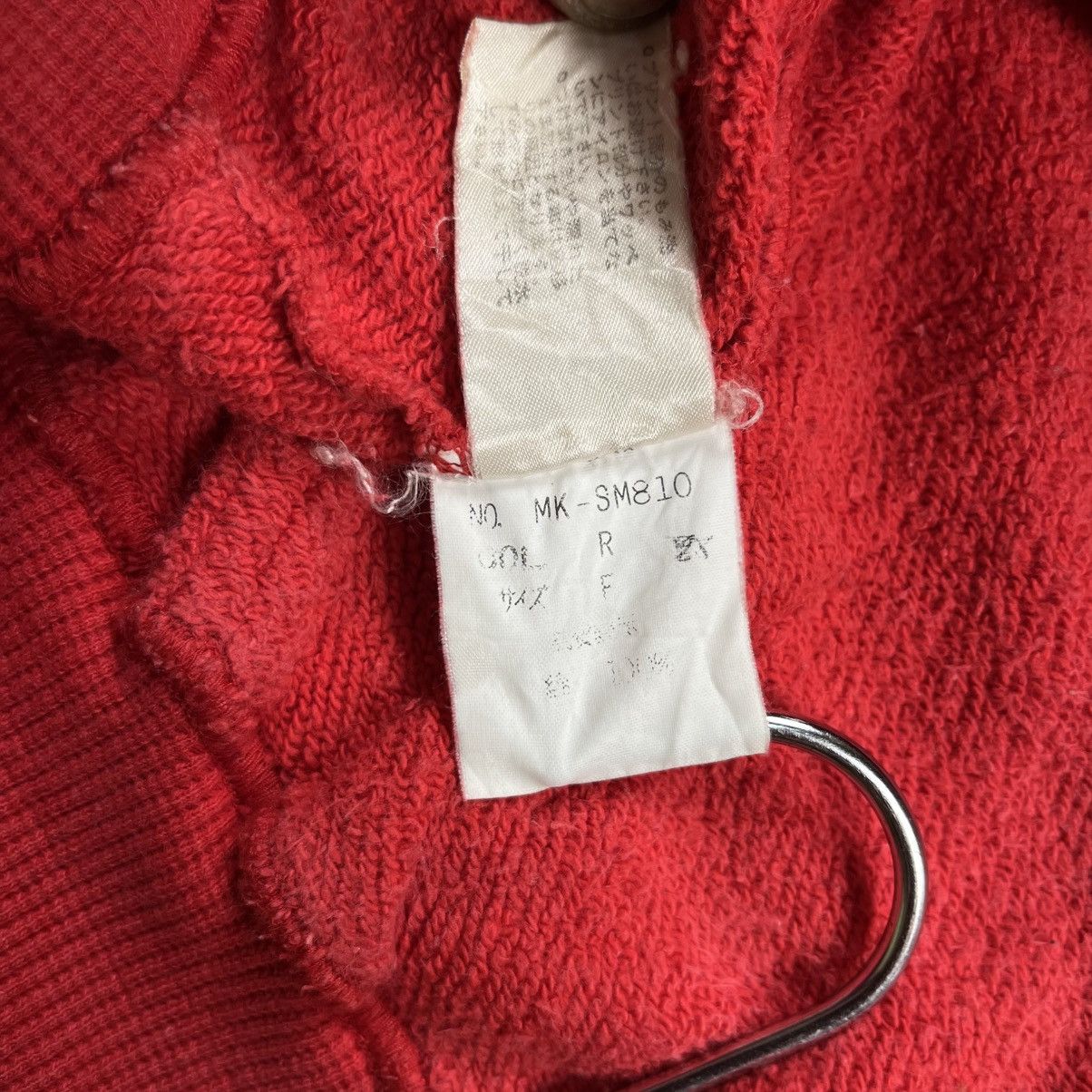 Japanese Brand 1980s Michiko London - Airport Sign Zip Hoodie Size US M / EU 48-50 / 2 - 10 Thumbnail