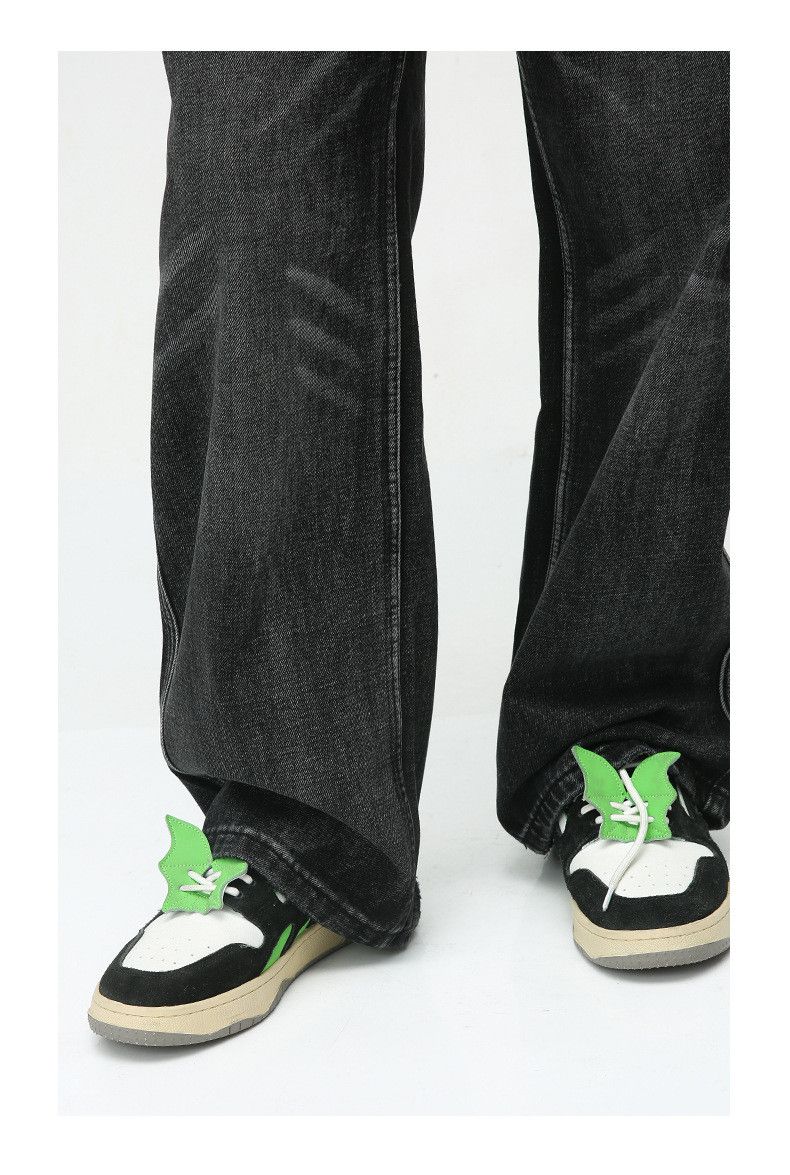 Vintage Retro Stripe Straight Jeans Size US 33 - 4 Thumbnail