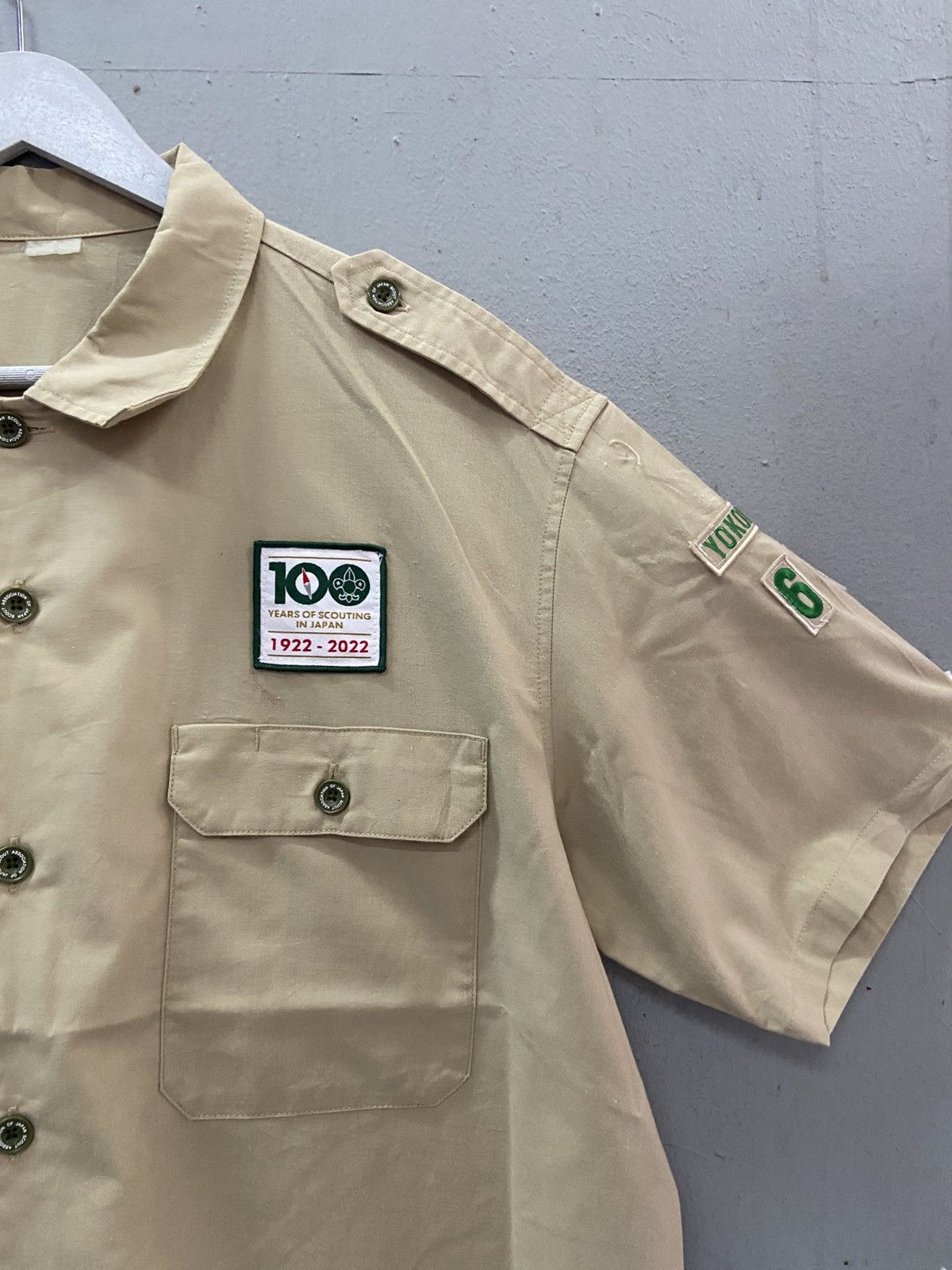 Japanese Brand BOY SCOUTS 100 YEARS SCOUTING IN JAPAN UNIFORM Size US XL / EU 56 / 4 - 3 Thumbnail