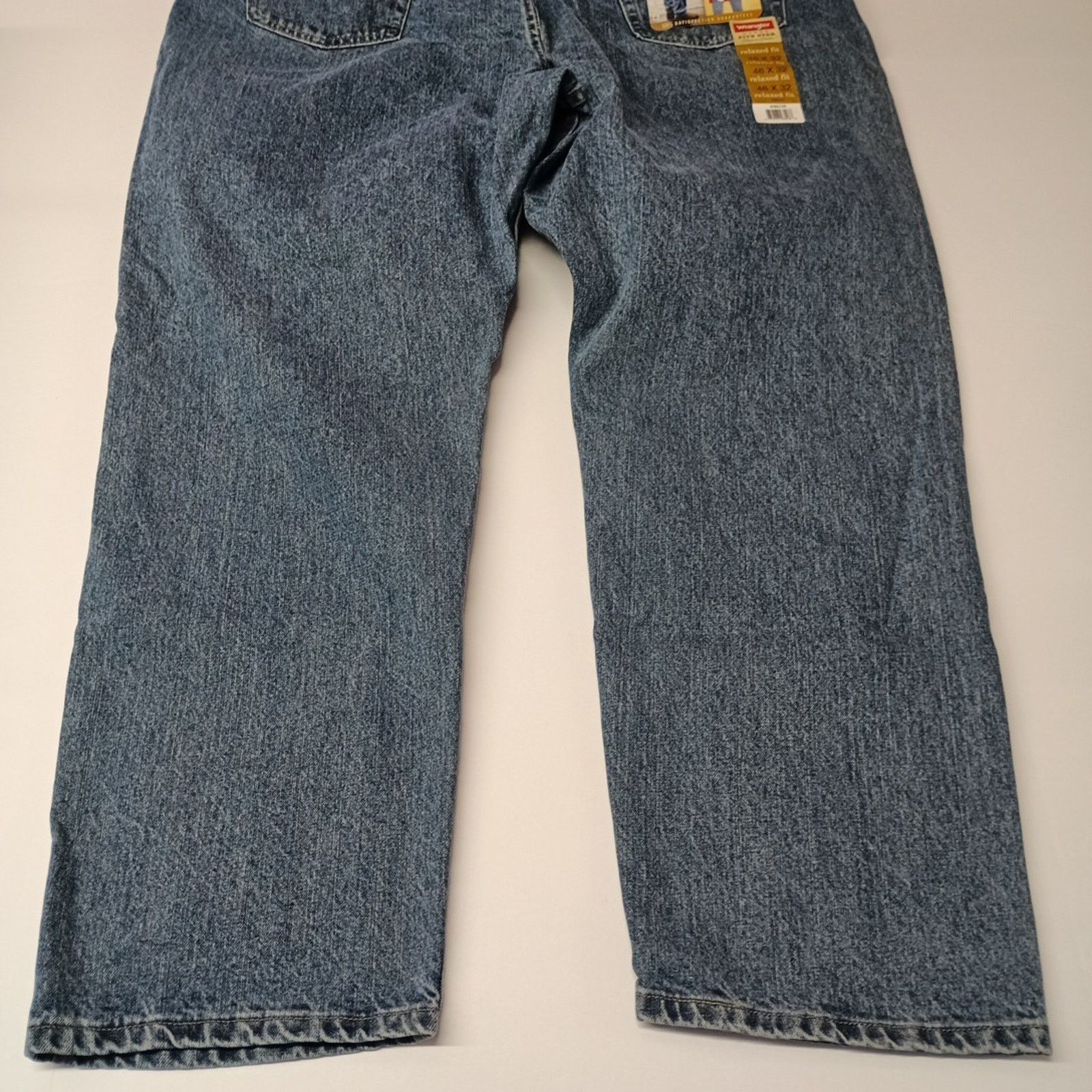 Wrangler Wrangler Relaxed Fit Blue Denim Jeans Men Size 46x32 U-Shape Size US 44 / EU 60 - 6 Thumbnail