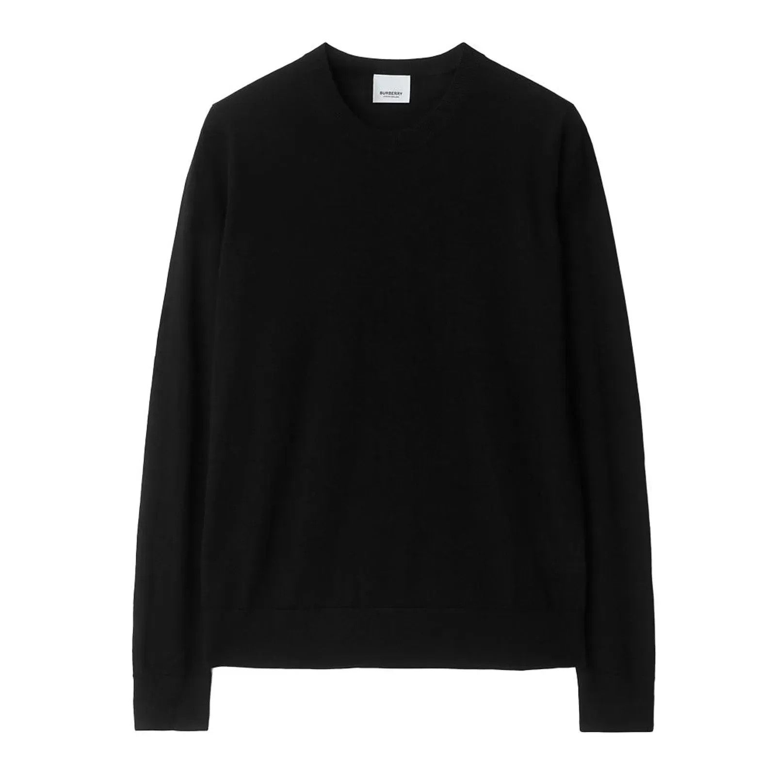 Burberry o1w1db10426 Wool Knit Sweater in Black Size S / US 4 / IT 40 - 1 Thumbnail