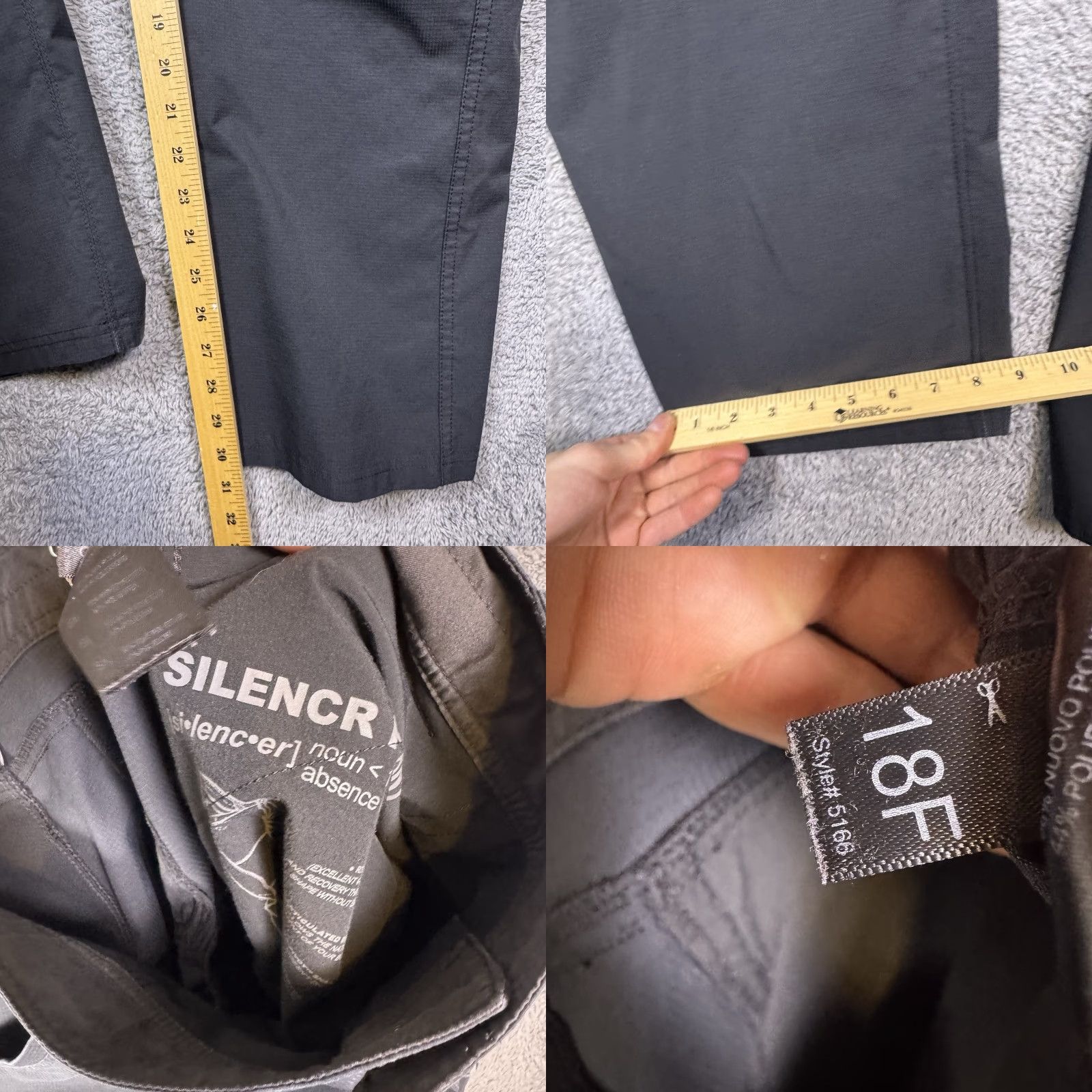Vintage Kuhl Pants Men 40x30 Silencr Ripstop Full Softshell Hike Tech Outdoor 5166 Size US 40 / EU 56 - 8 Thumbnail
