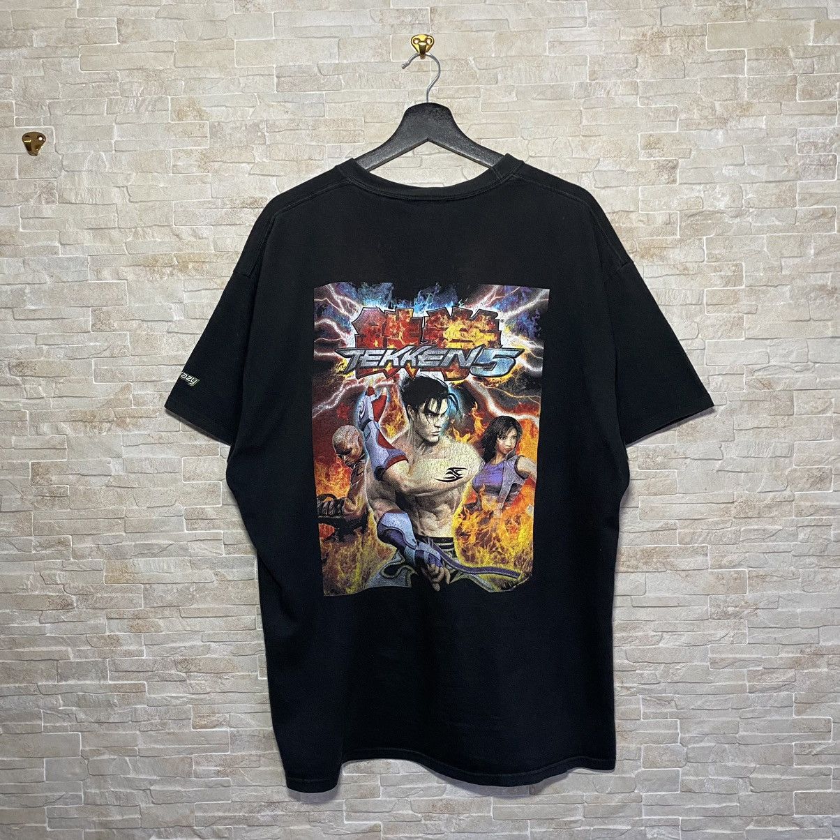 image of Very Vintage 00S Tekken 5 Promo Tee in Black, Men's (Size XL)