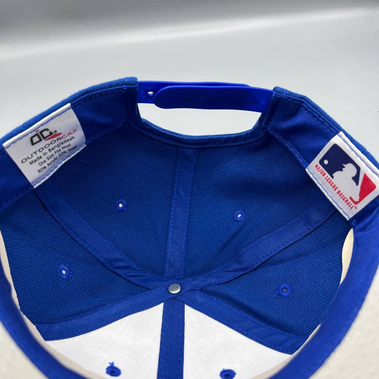 Vintage Texas Rangers Hat Men Blue Outdoor Cap MLB Snap Back Cap New Size ONE SIZE - 2 Thumbnail