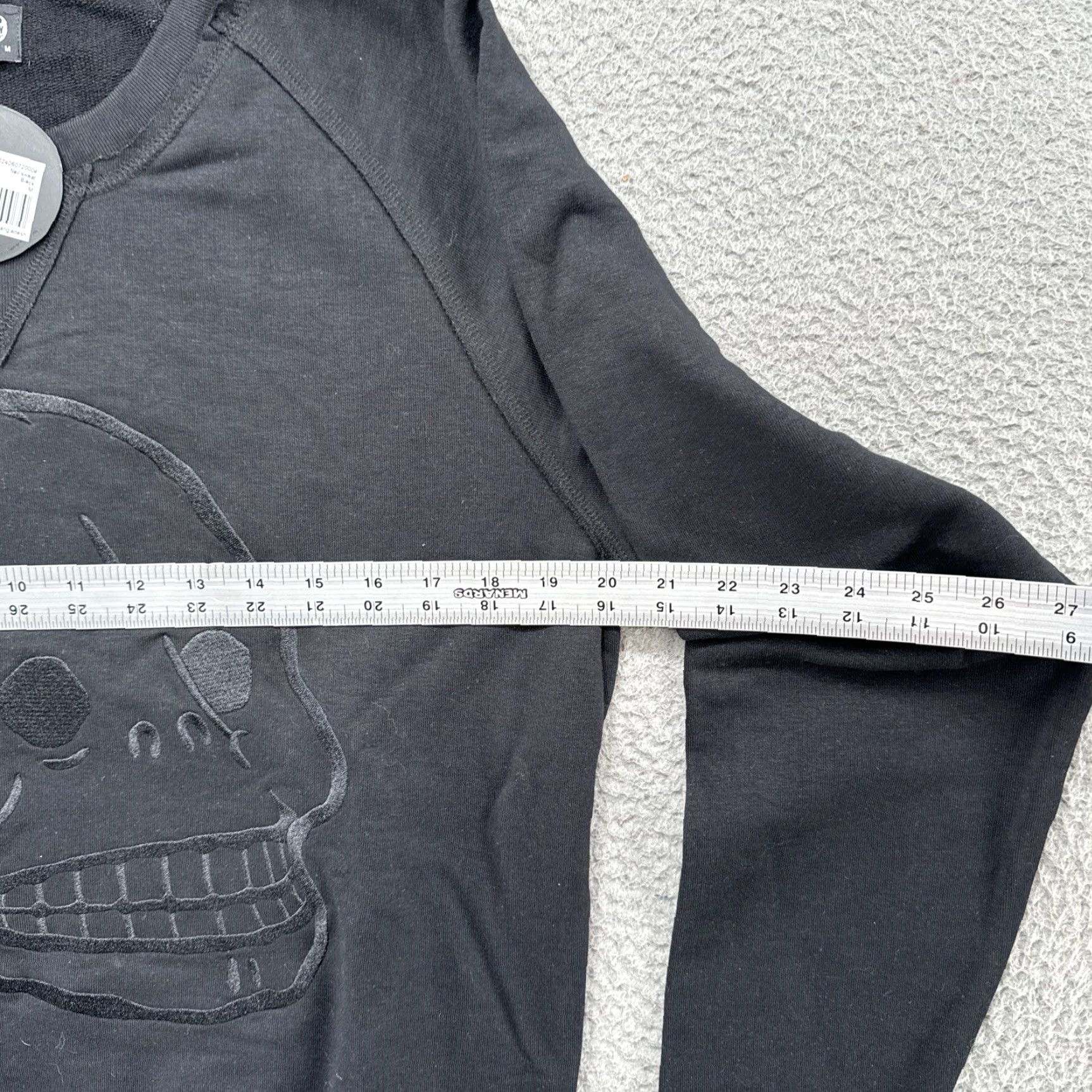 Cheap Monday VINTAGE Cheap Monday Embroidered Skull Logo Black Sweatshirt Mens M Sweatshirt Embroidered Skull Black Mens Size US M / EU 48-50 / 2 - 5 Thumbnail