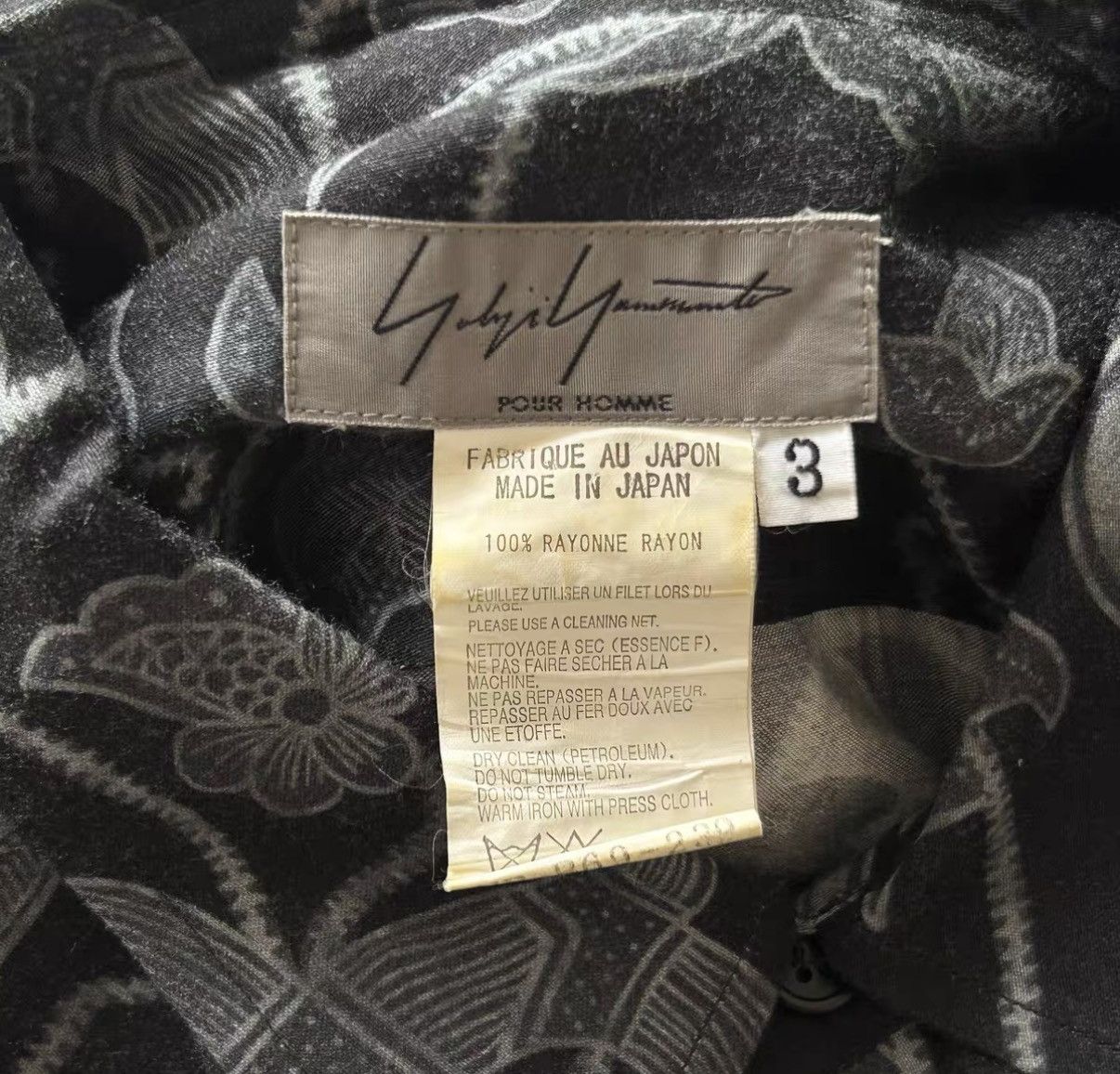 Yohji Yamamoto Yohji Yamamoto 06ss Plants & Animals Print Shirt K4 Size US L / EU 52-54 / 3 - 6 Thumbnail