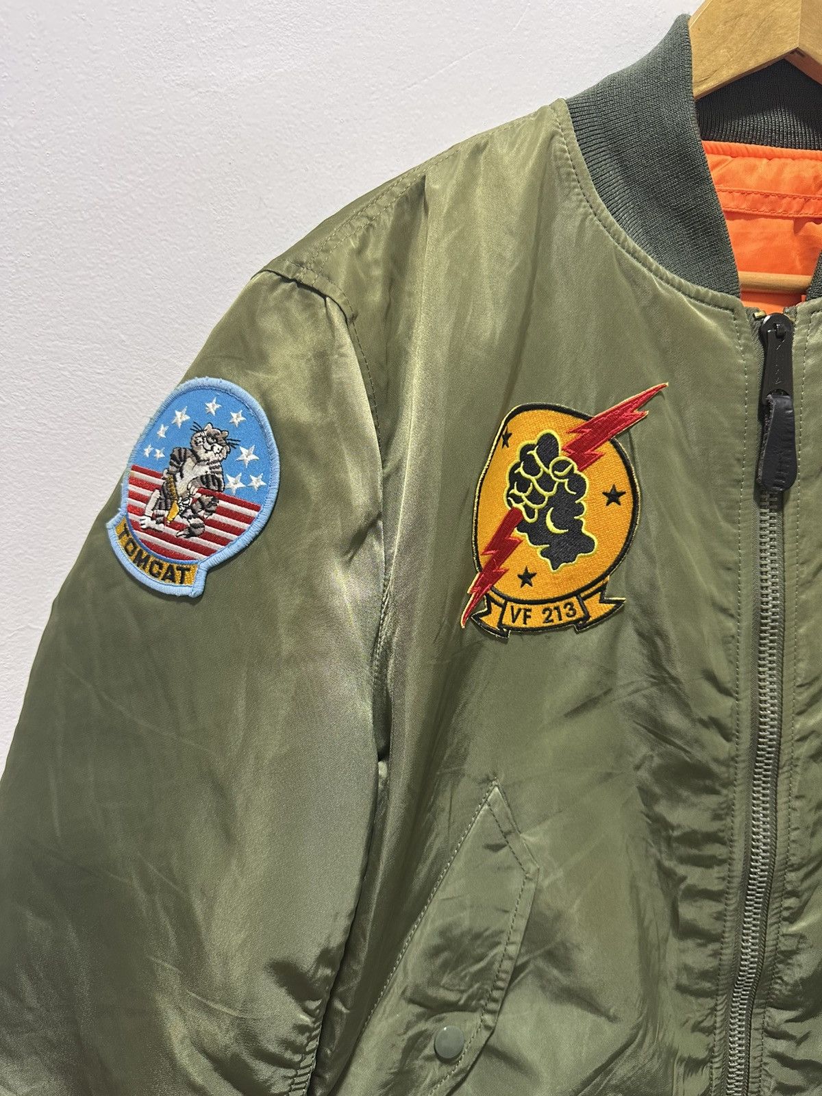 Alpha Industries VTG Alpha Industries X Paramount Picture MA-1 Flight Jacket Size US M / EU 48-50 / 2 - 4 Thumbnail