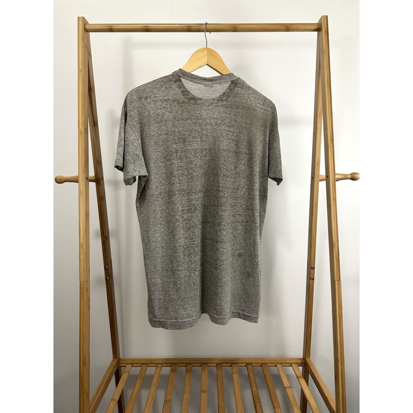 Champion VTG 80S New York Yankees MLB Paper Thin Burnout Worn 50/50 Gray T-Shirt XL Mens Camaro Size US XL / EU 56 / 4 - 2 Thumbnail