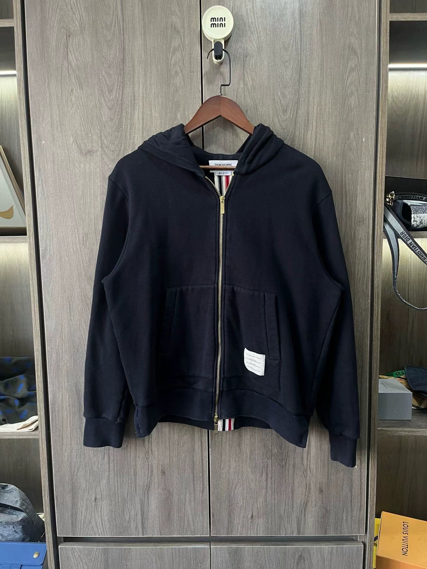 Thom Browne Thom Browne 3-Stripe Zip Jacket - Size 2 (99% New) Size US M / EU 48-50 / 2 - 1 Thumbnail