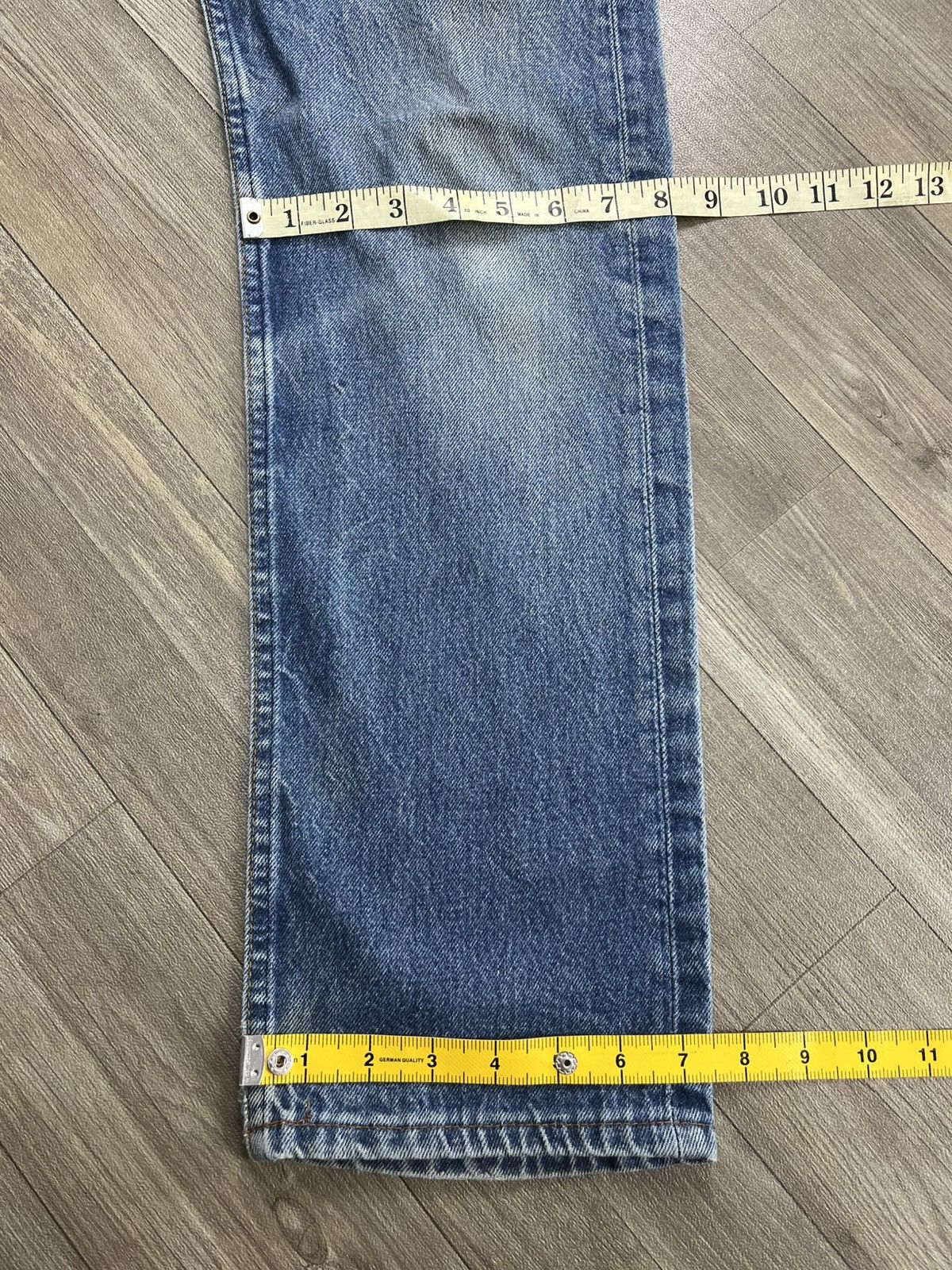 Levi's Vintage Clothing 🇺🇸1970s Vintage Levis 501 LVC 29x32 Distressed Blue Jeans Size US 29 - 23 Thumbnail