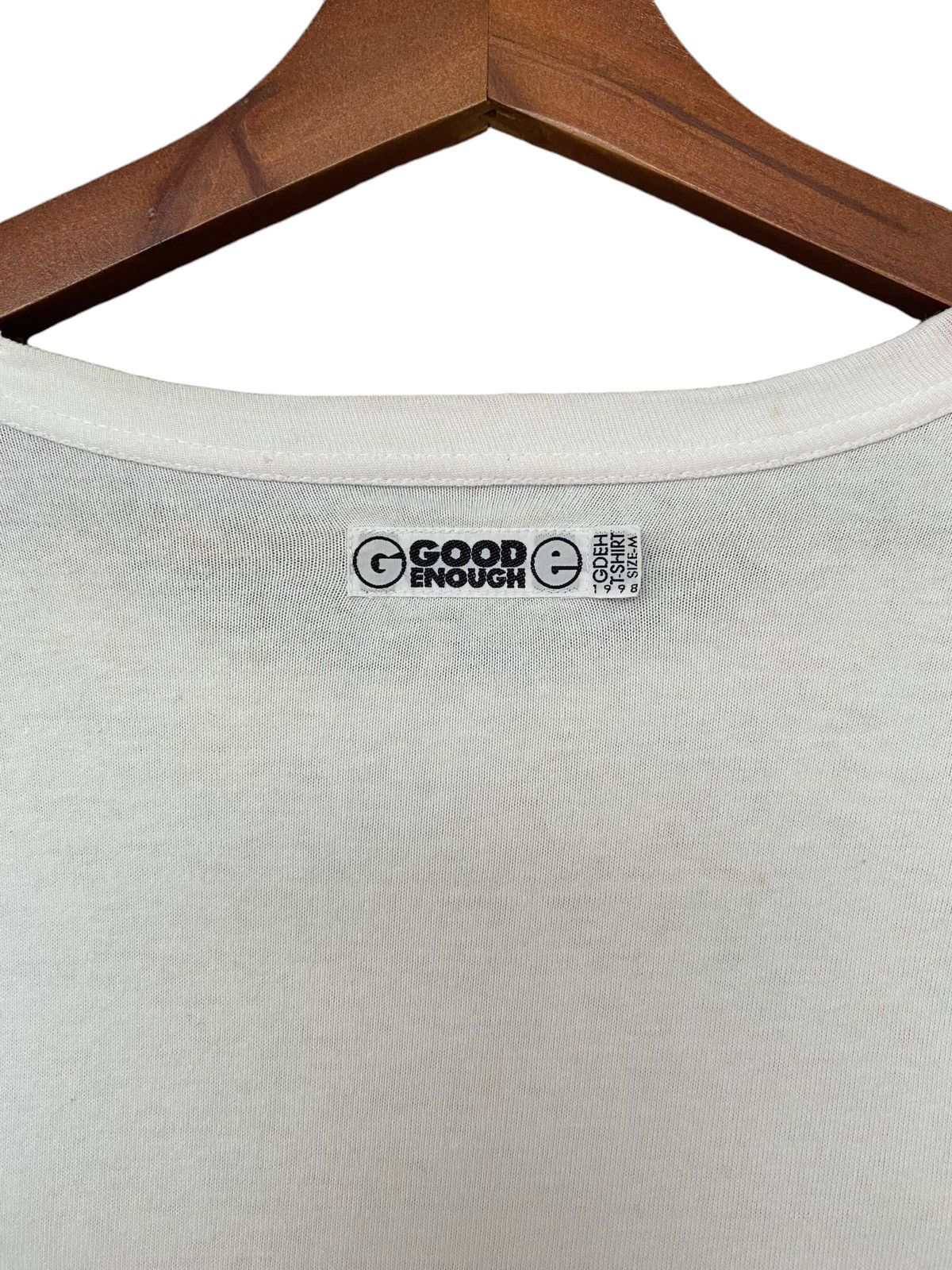 Good Enough × Japanese Brand × Vintage Vintage Japanese Brand Good Enough T-shirt 1990s Size US M / EU 48-50 / 2 - 4 Thumbnail