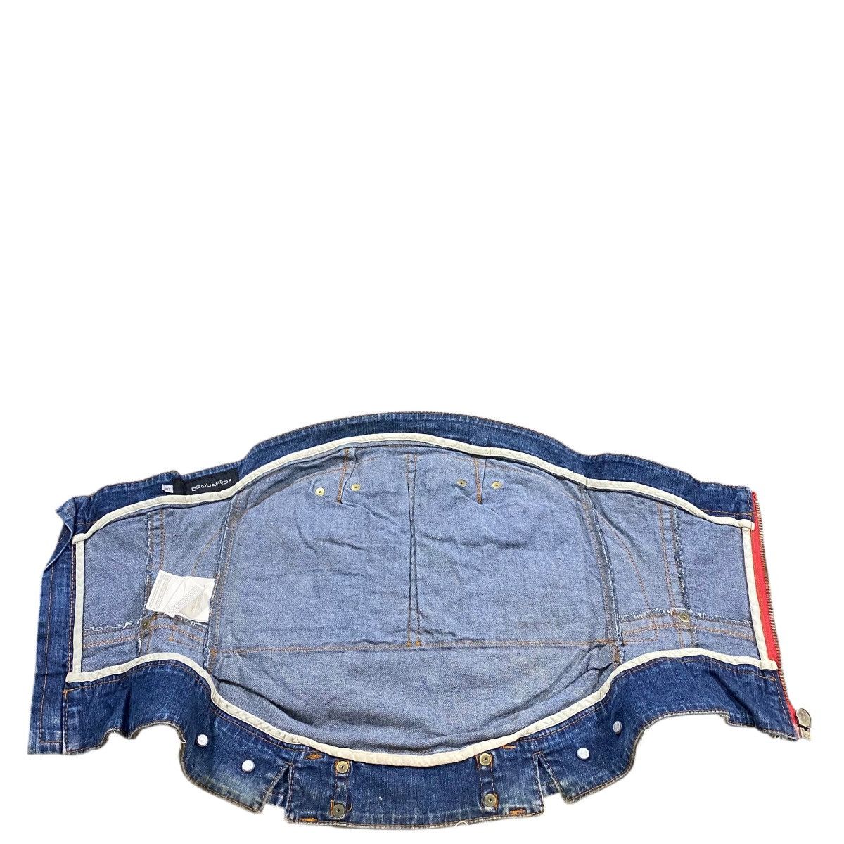 Dsquared2 Dsquared2 Denim Strapless Bustier Corset Style Strapless Size S / US 4 / IT 40 - 5 Thumbnail